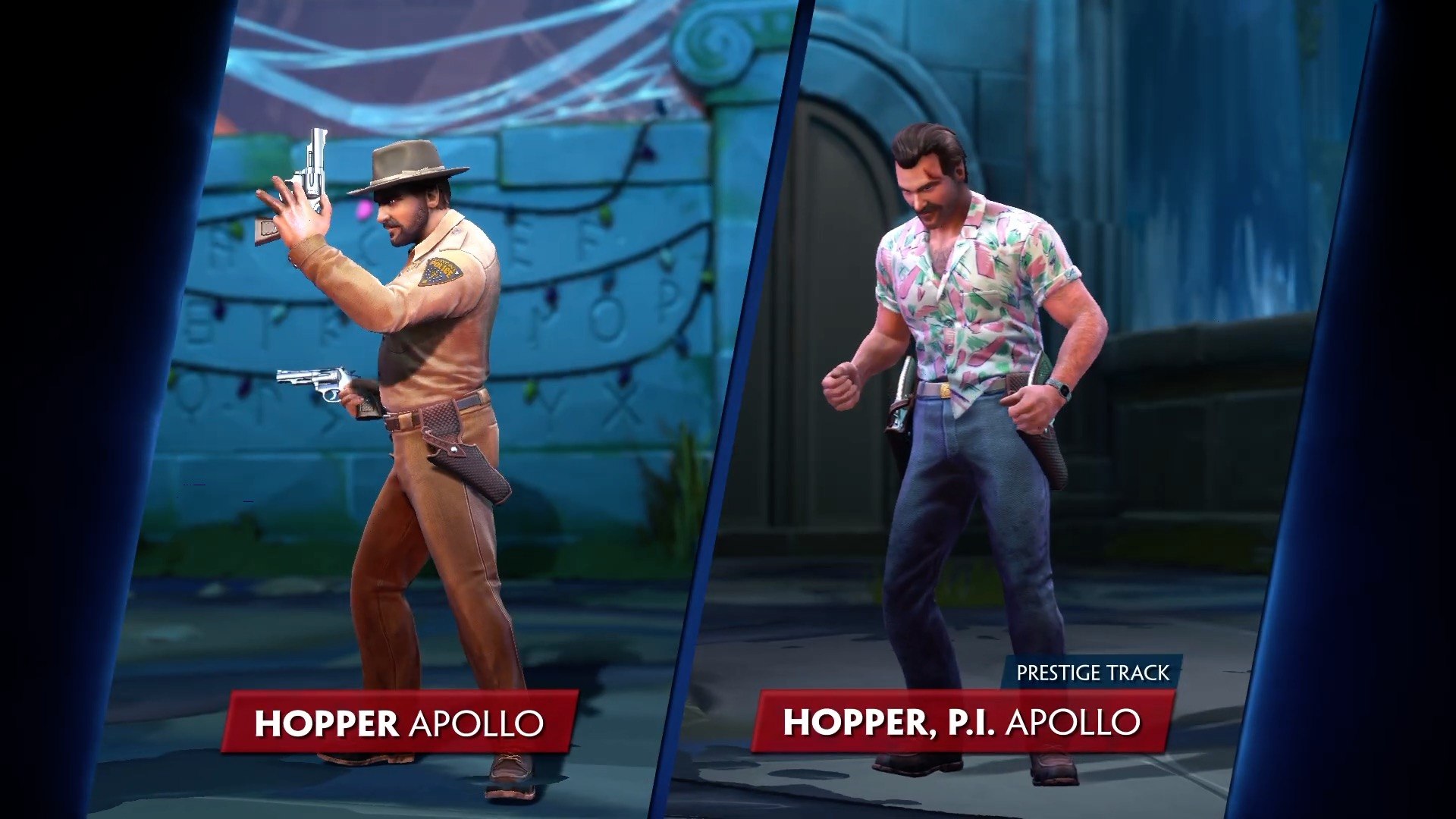 Hopper Apollo Stranger Things x Smite Wallpapers