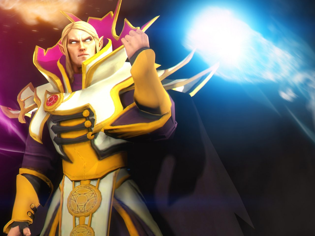 Invoker DotA 2 Digital Wallpapers