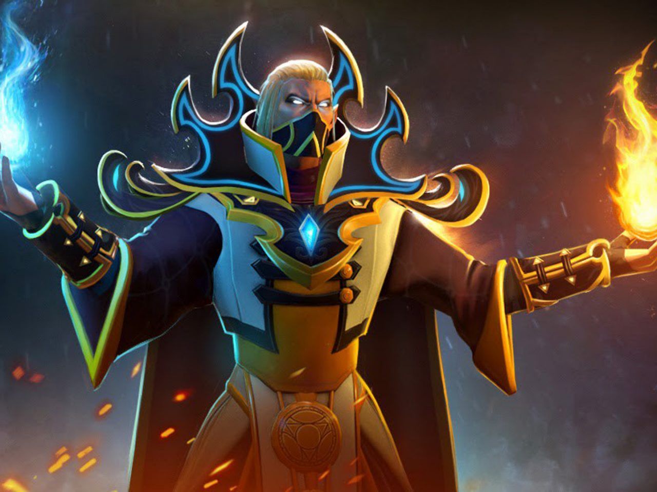 Invoker DotA 2 Digital Wallpapers