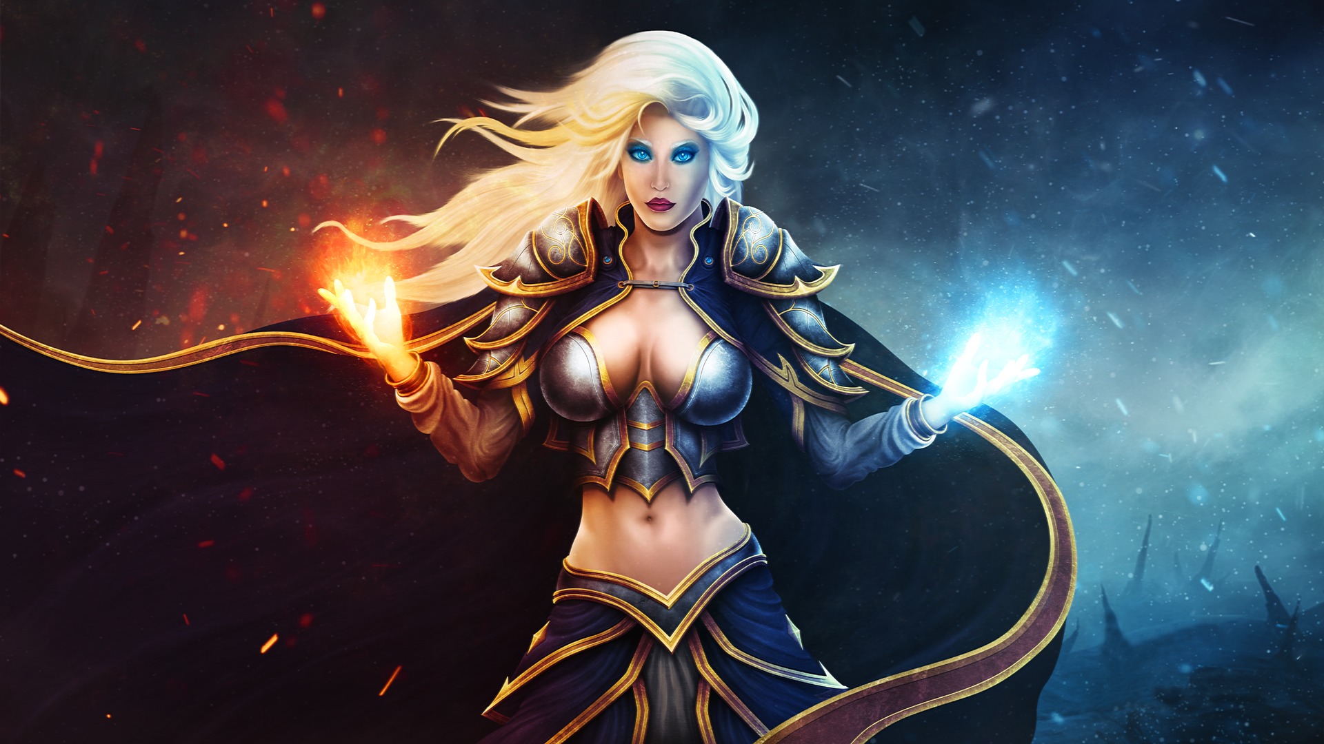 Jaina Proudmoore Hearthstone Wallpapers