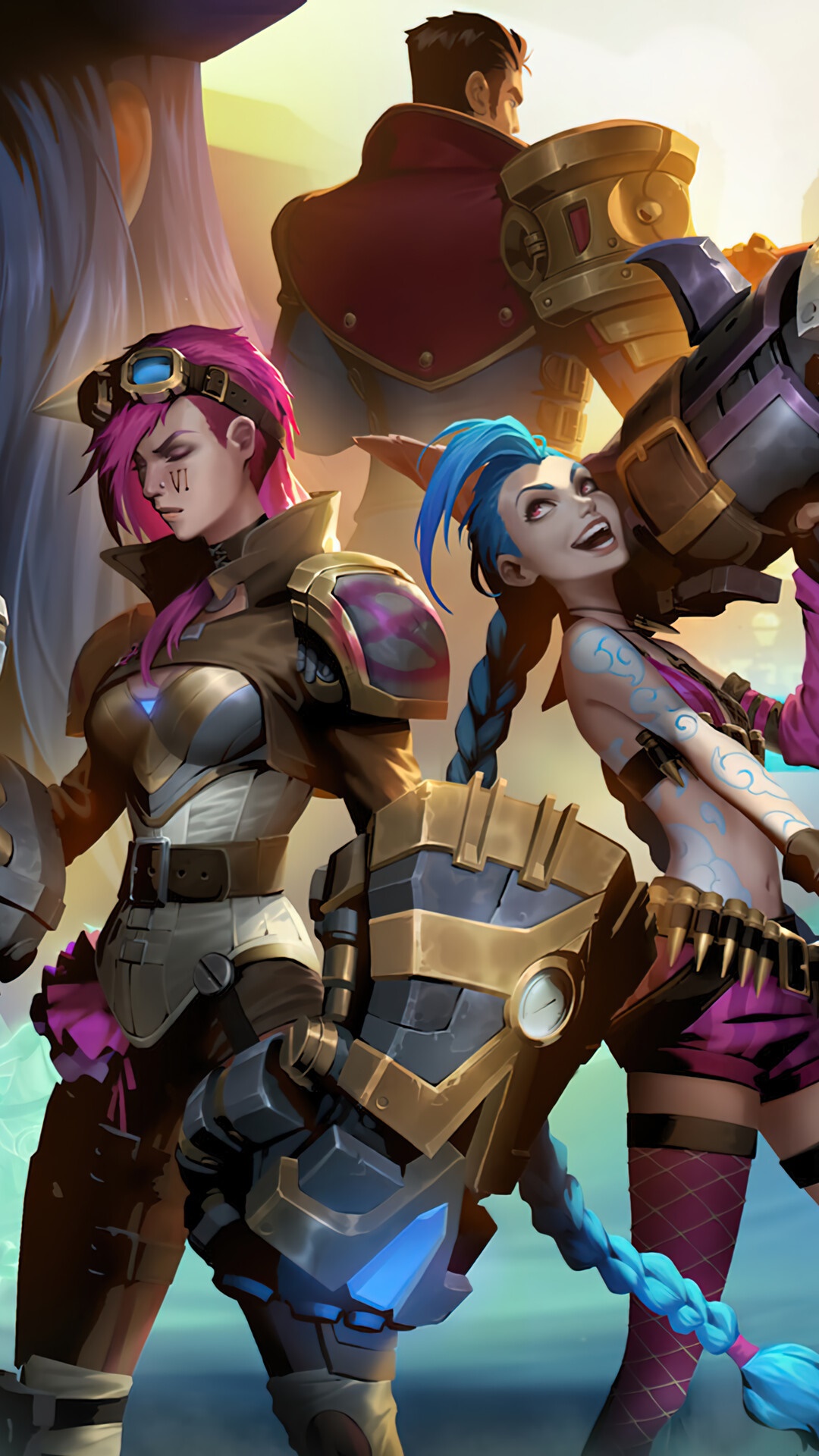 Jinx and Vi Legends Of Runeterra HD Wallpapers