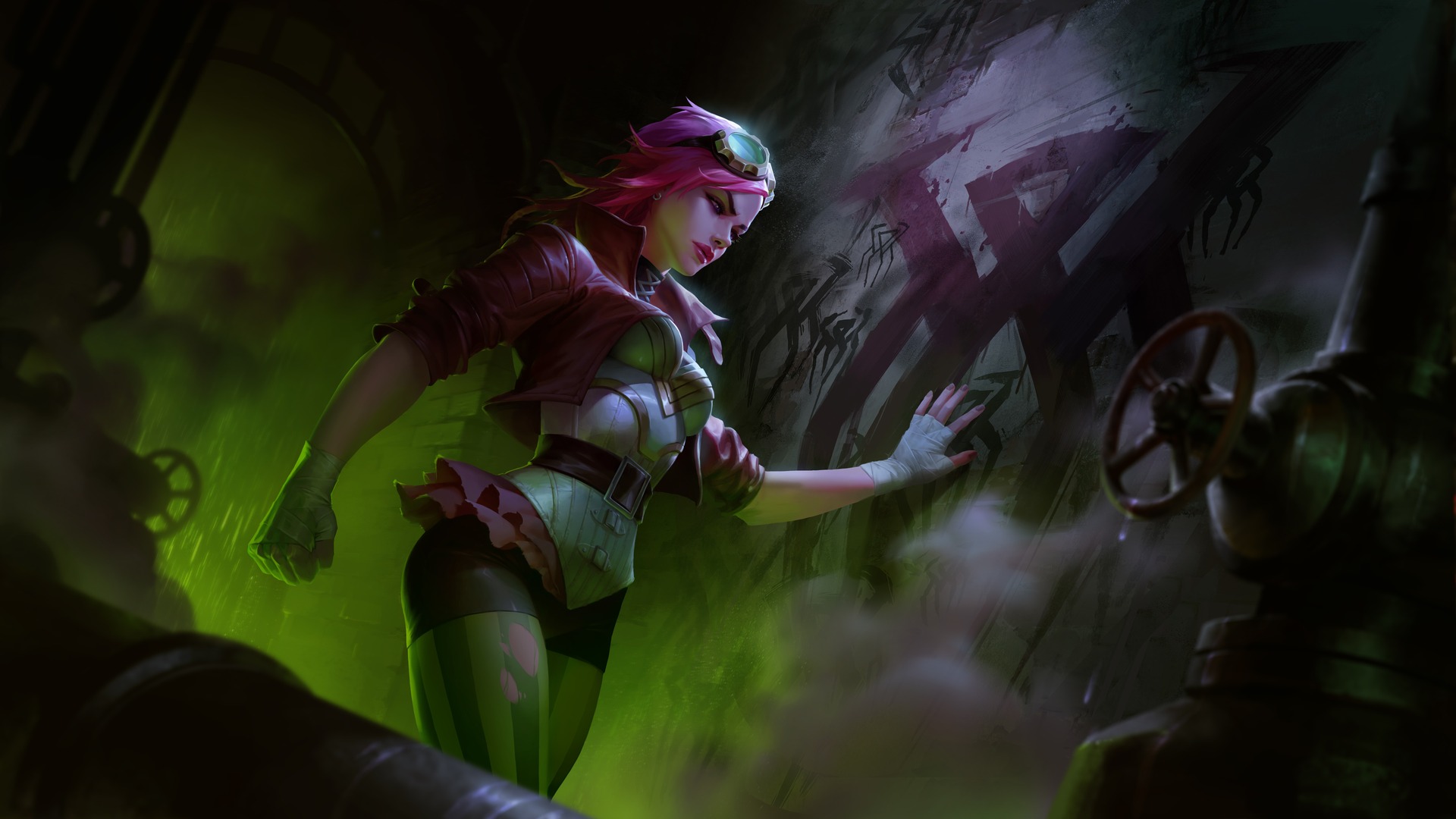 Jinx and Vi Legends Of Runeterra HD Wallpapers