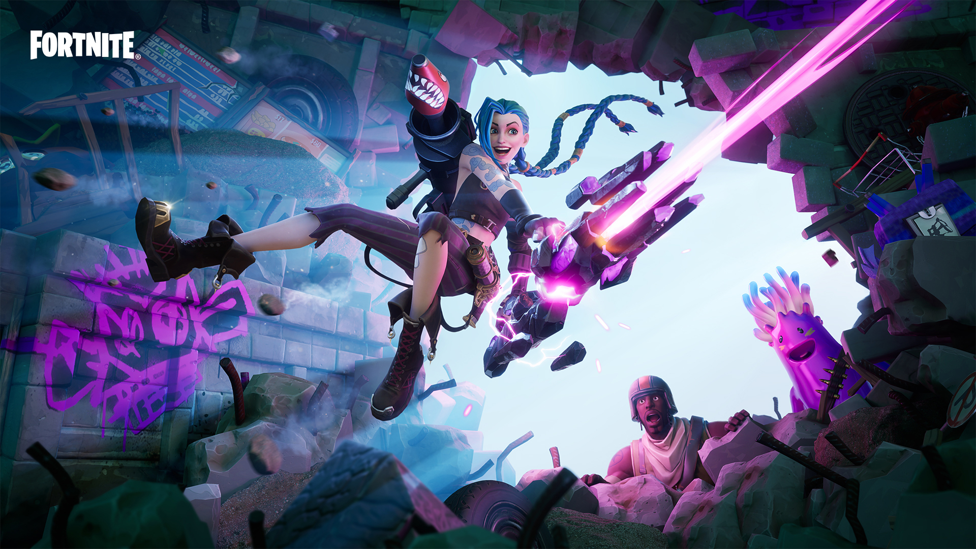 Jinx and Vi Legends Of Runeterra HD Wallpapers