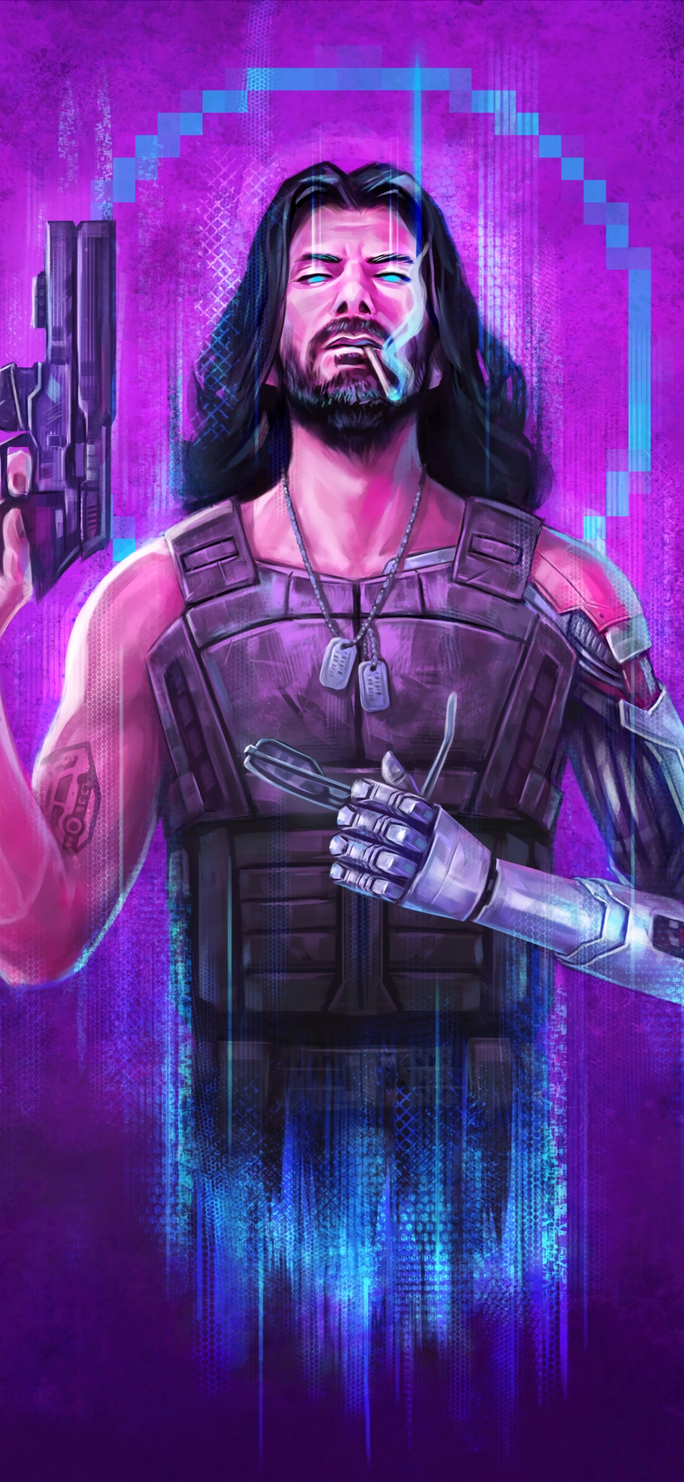 Johnny Silverhand Cool Cyberpunk Wallpapers