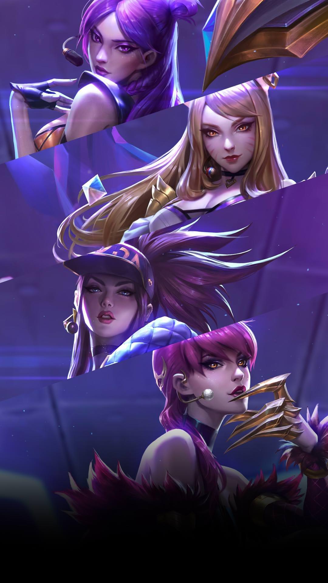 K/DA All Out Team 8K Wallpapers