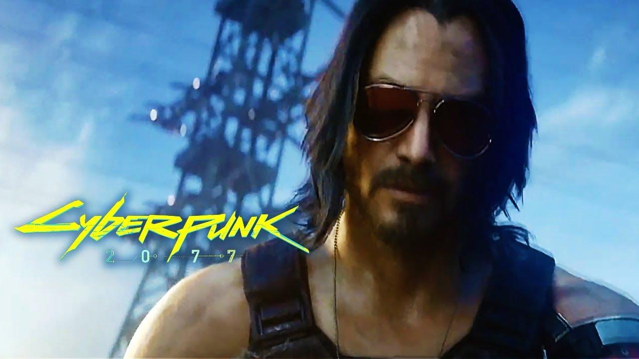 Keanu Reeves as Johnny Silverhand Cyberpunk 2077 Wallpapers