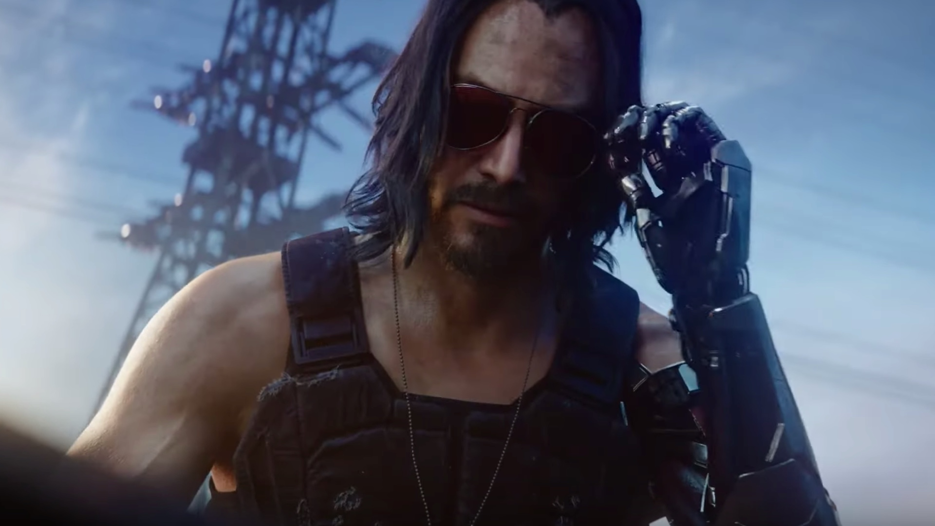 Keanu Reeves as Johnny Silverhand Cyberpunk 2077 Wallpapers