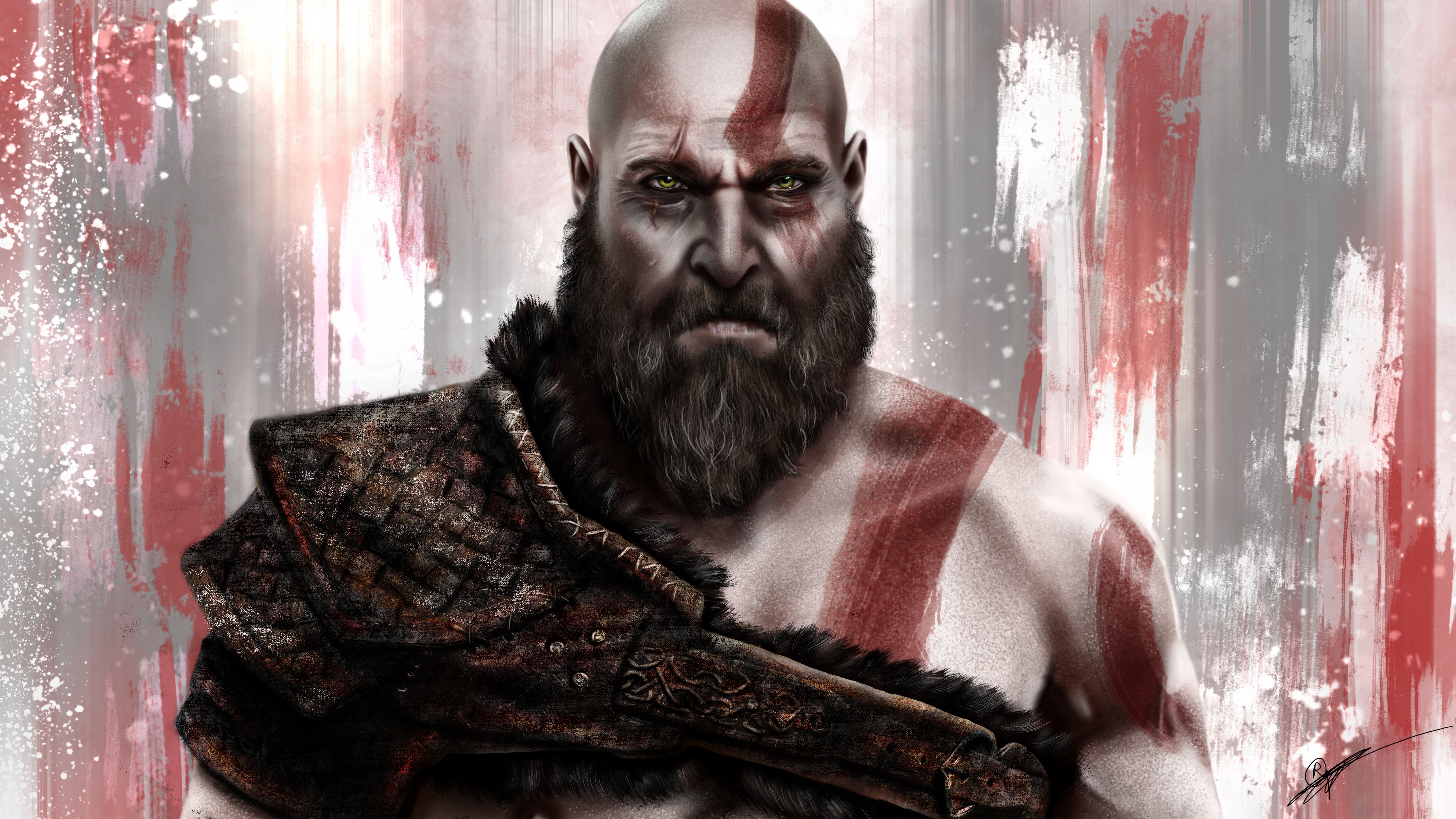 Kratos 2021 God Of War Wallpapers