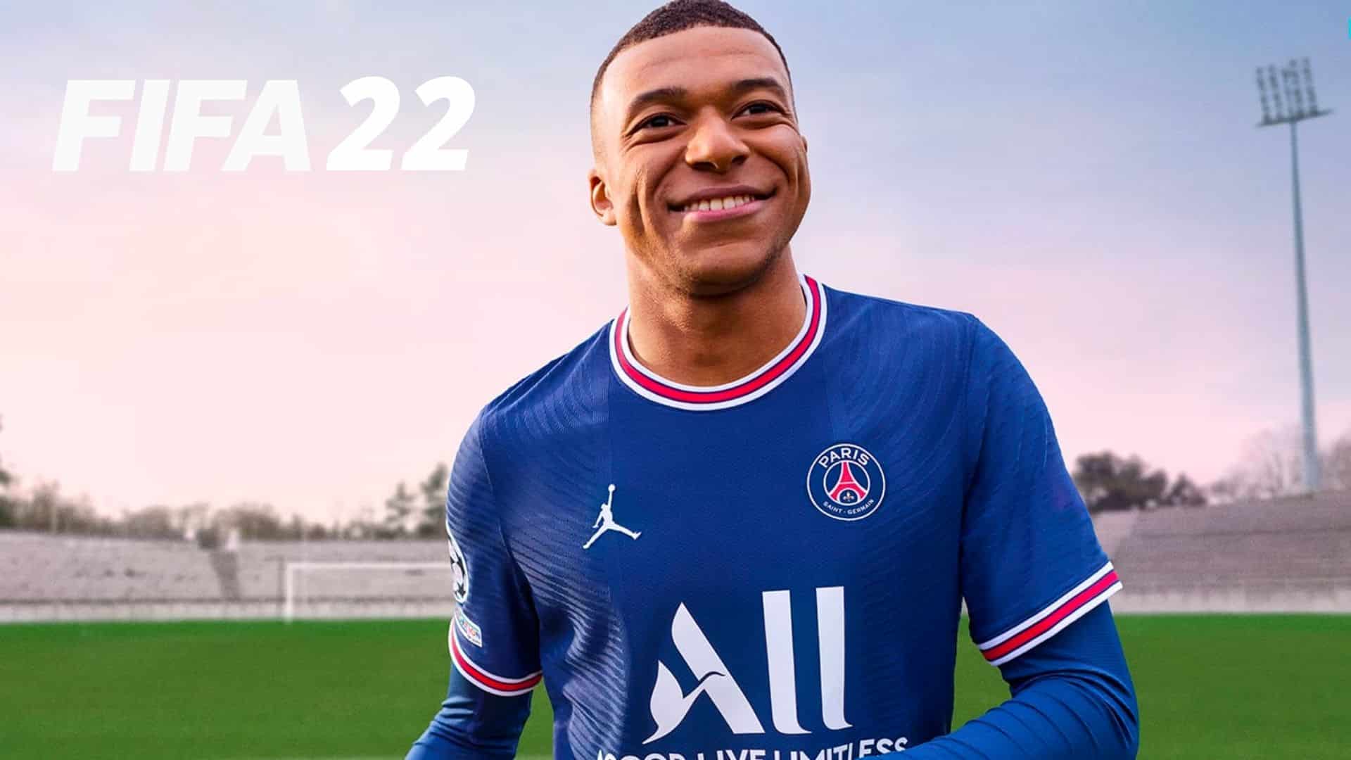 Kylian Mbappe FIFA 22 Game Wallpapers