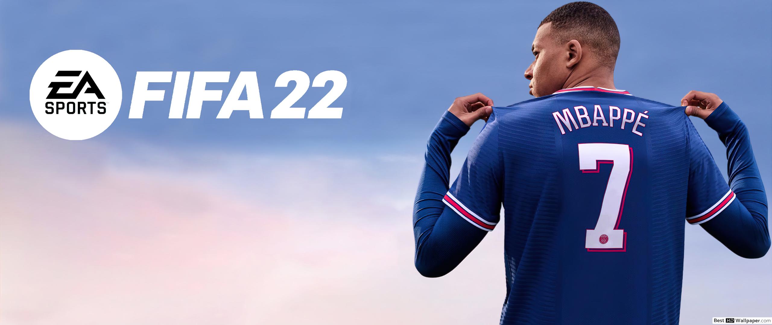 Kylian Mbappe FIFA 22 Game Wallpapers