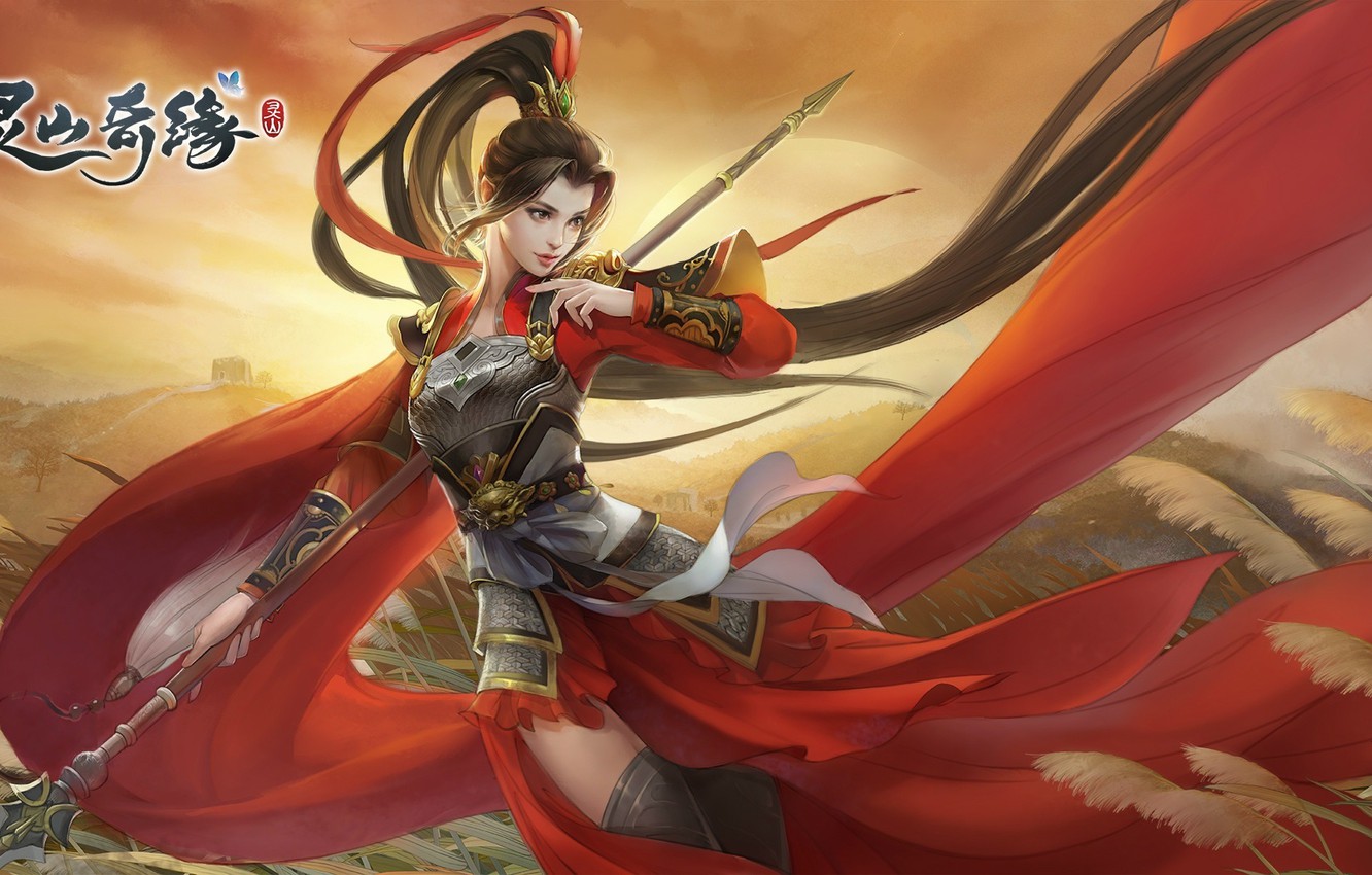 Lingshan Qi Yuan Female Character Wallpapers