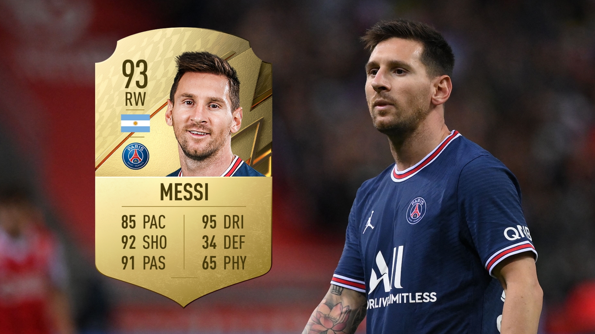 Lionel Messi HD FIFA 22 Wallpapers