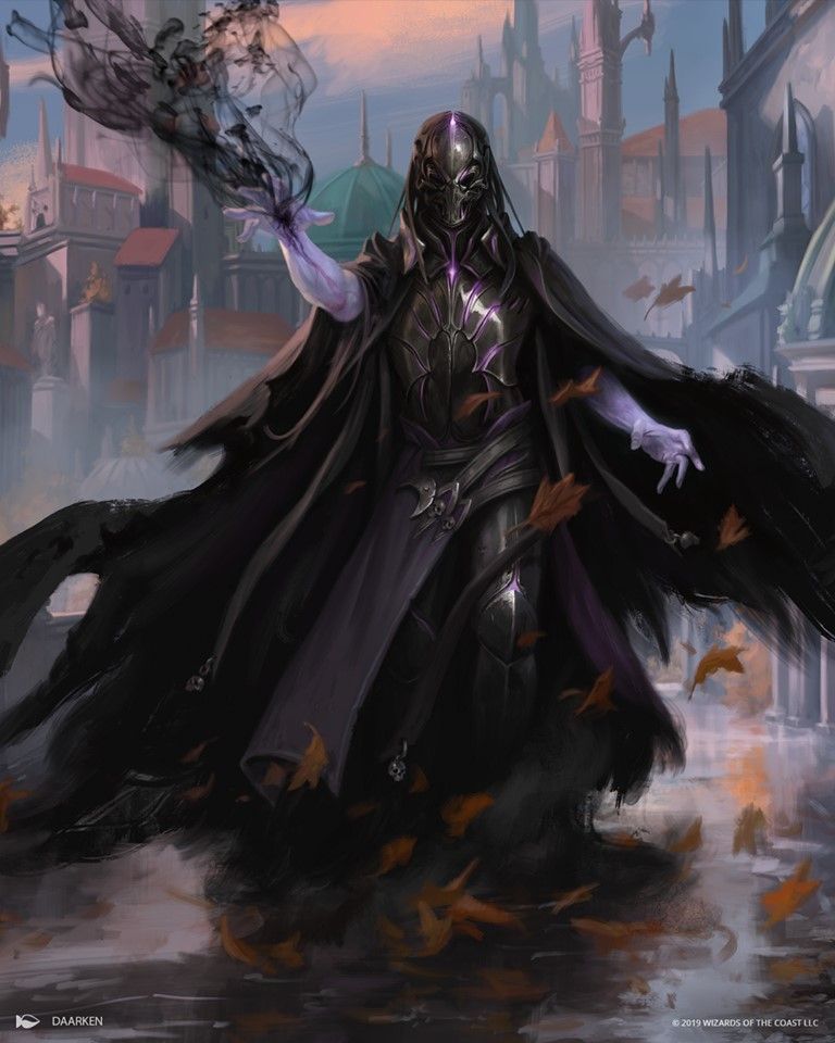 Magic Legends Dark and Dangerous Necromancer Wallpapers