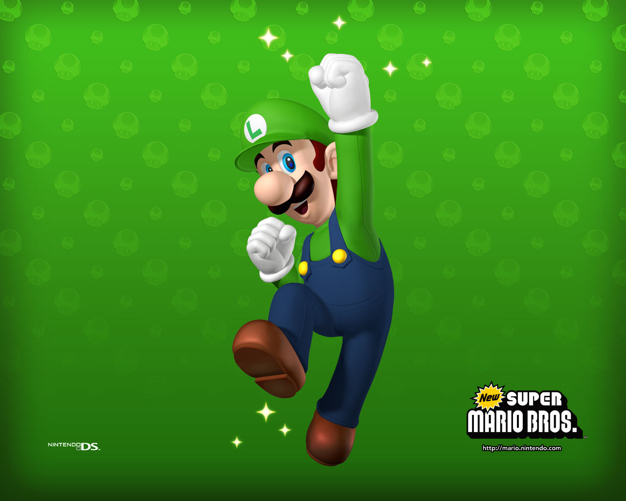 Mario Luigi Green Wallpapers