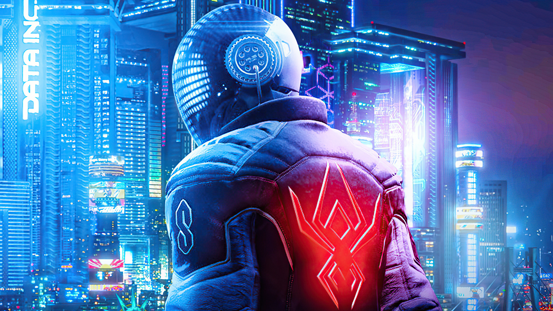 Marvel's Spider-Man Miles Morales Cyberpunk Suit Wallpapers