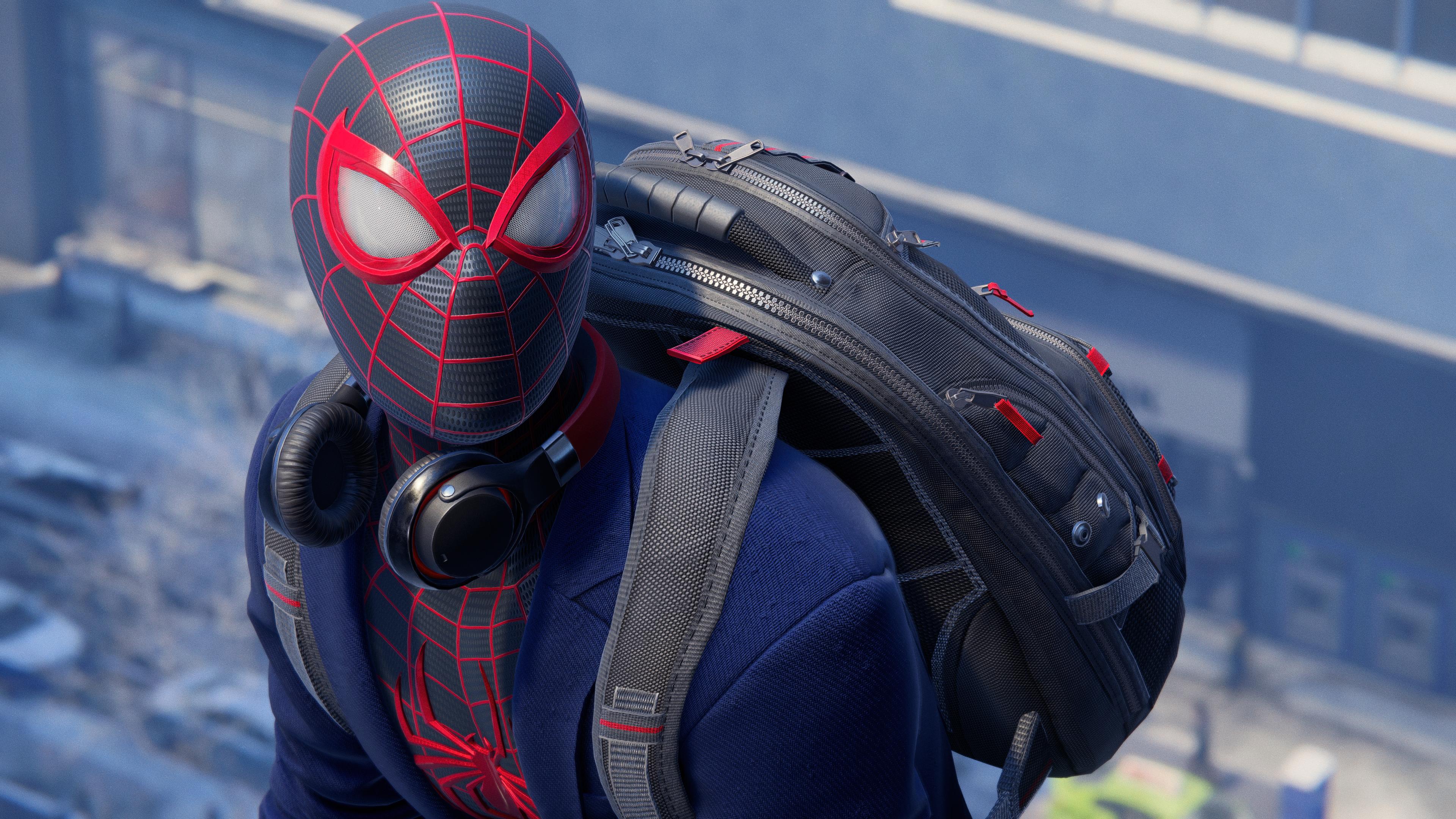 Marvel's Spider-Man Miles Morales Cyberpunk Suit Wallpapers