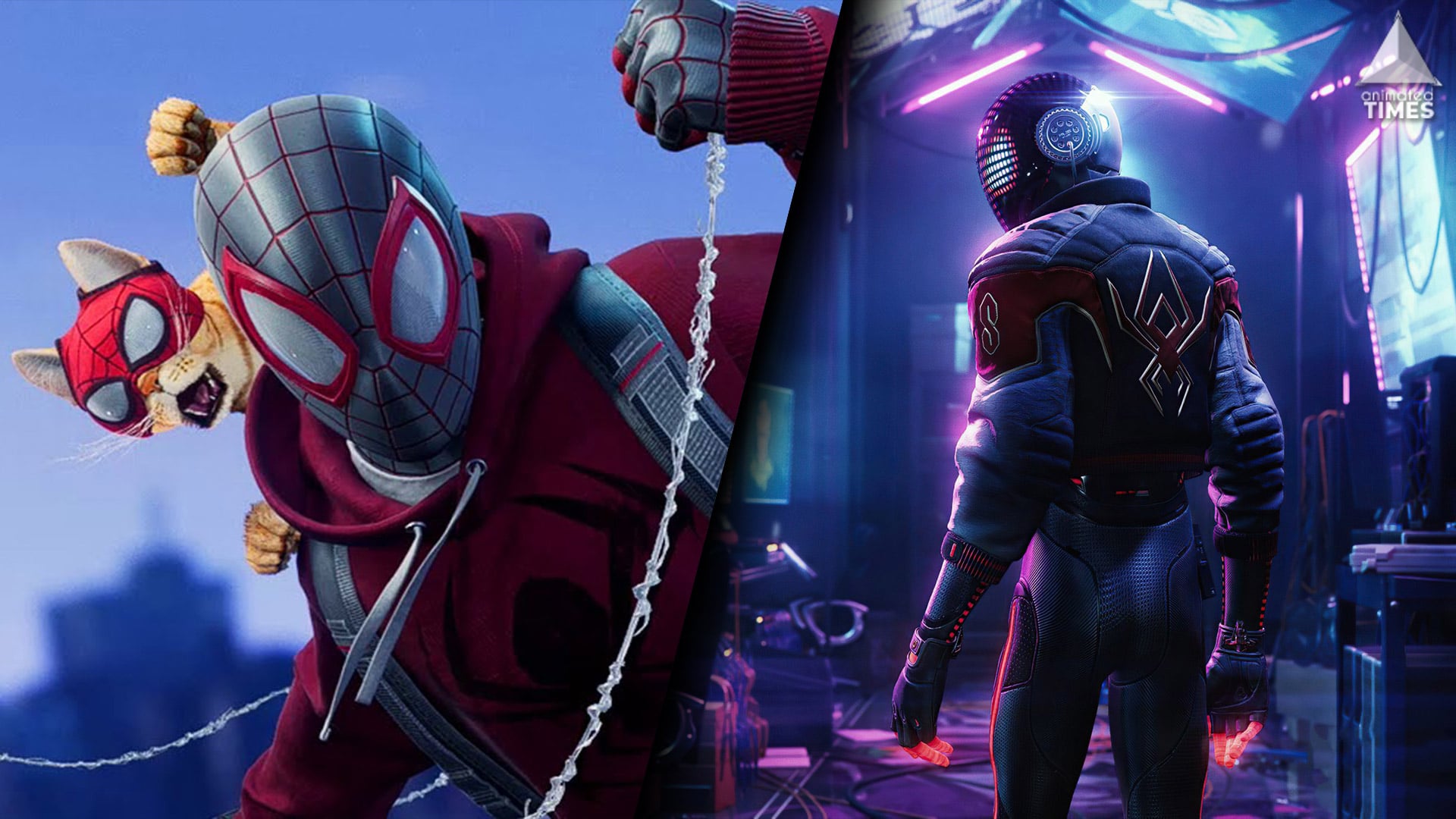 Marvel's Spider-Man Miles Morales Cyberpunk Suit Wallpapers