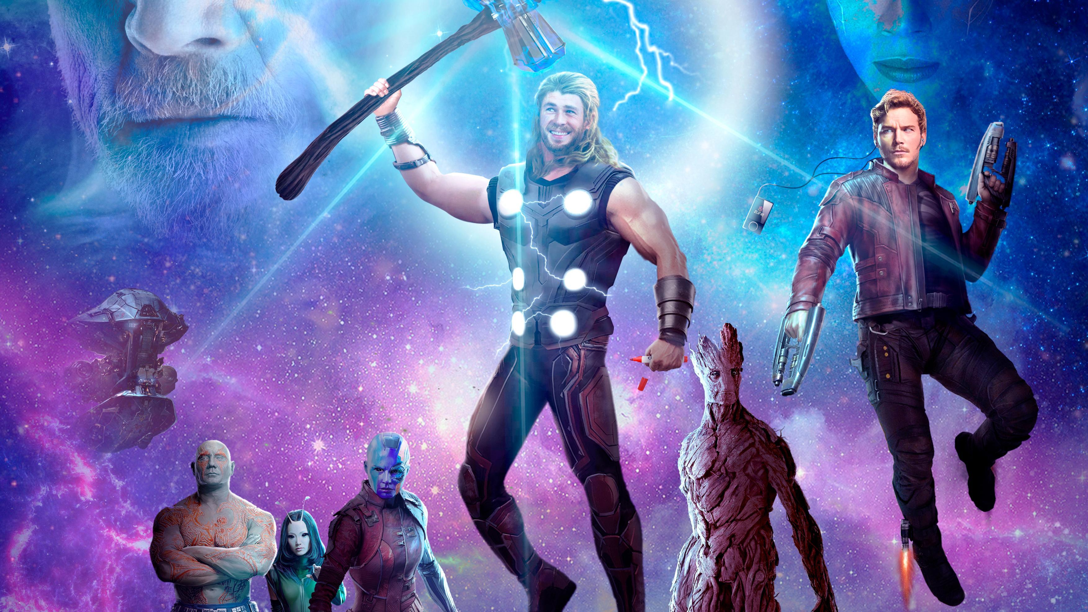 MarvelвЂ™s Guardians of the Galaxy Game Wallpapers