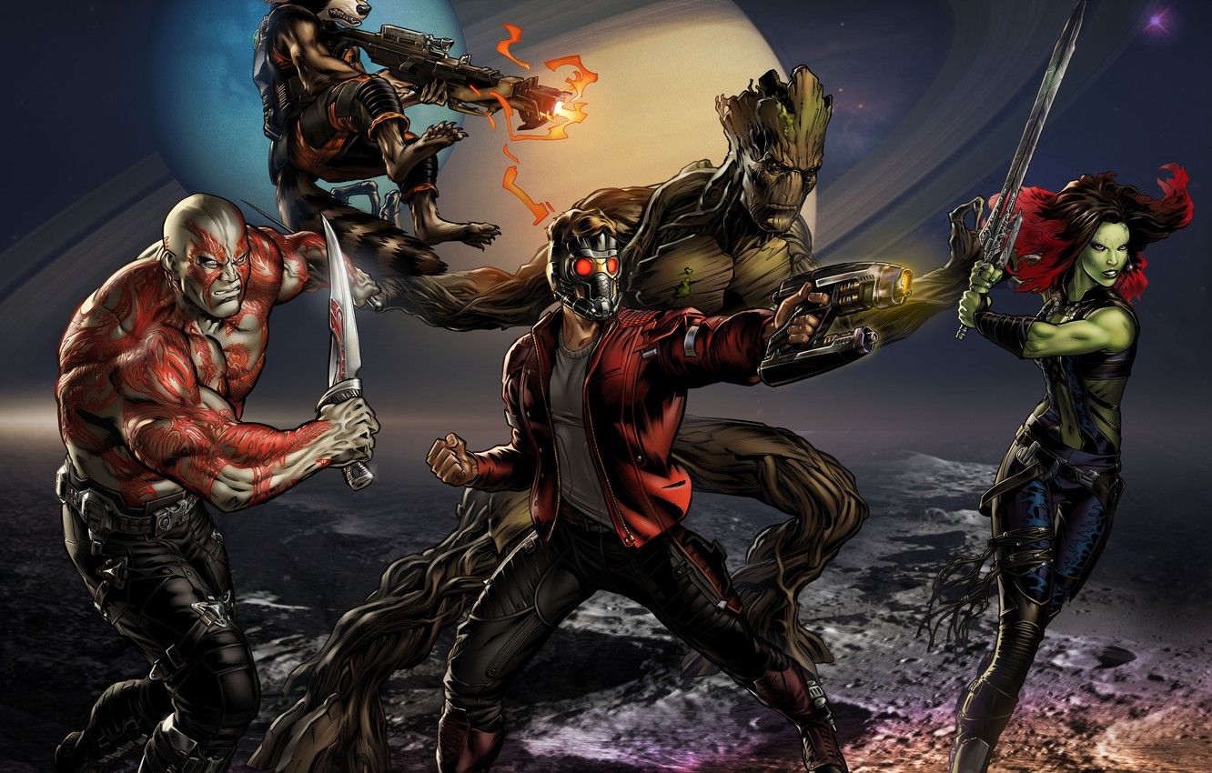 MarvelвЂ™s Guardians of the Galaxy Game Wallpapers