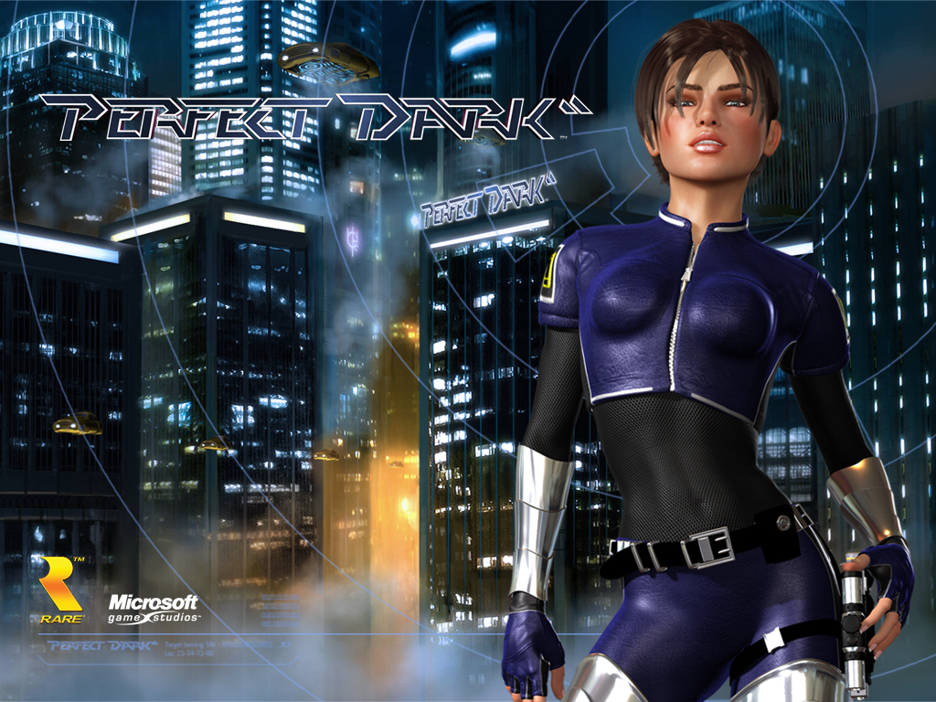 Microsoft Perfect Dark Game Logo Wallpapers