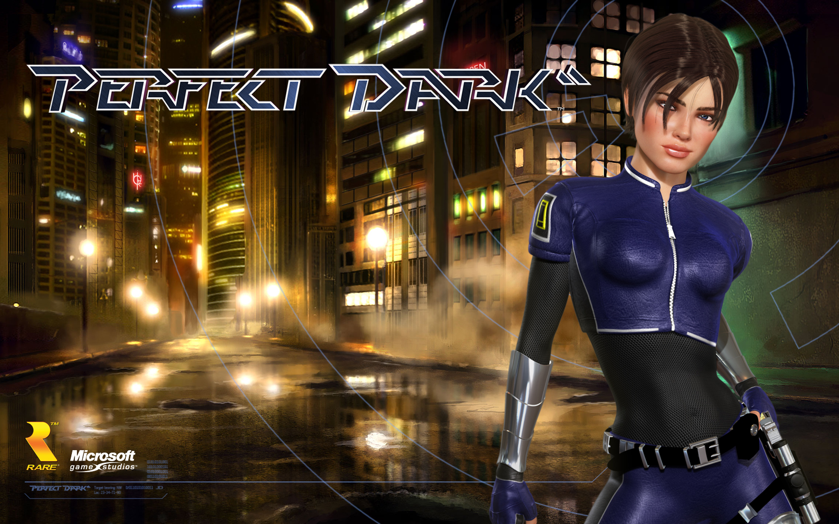 Microsoft Perfect Dark Game Logo Wallpapers