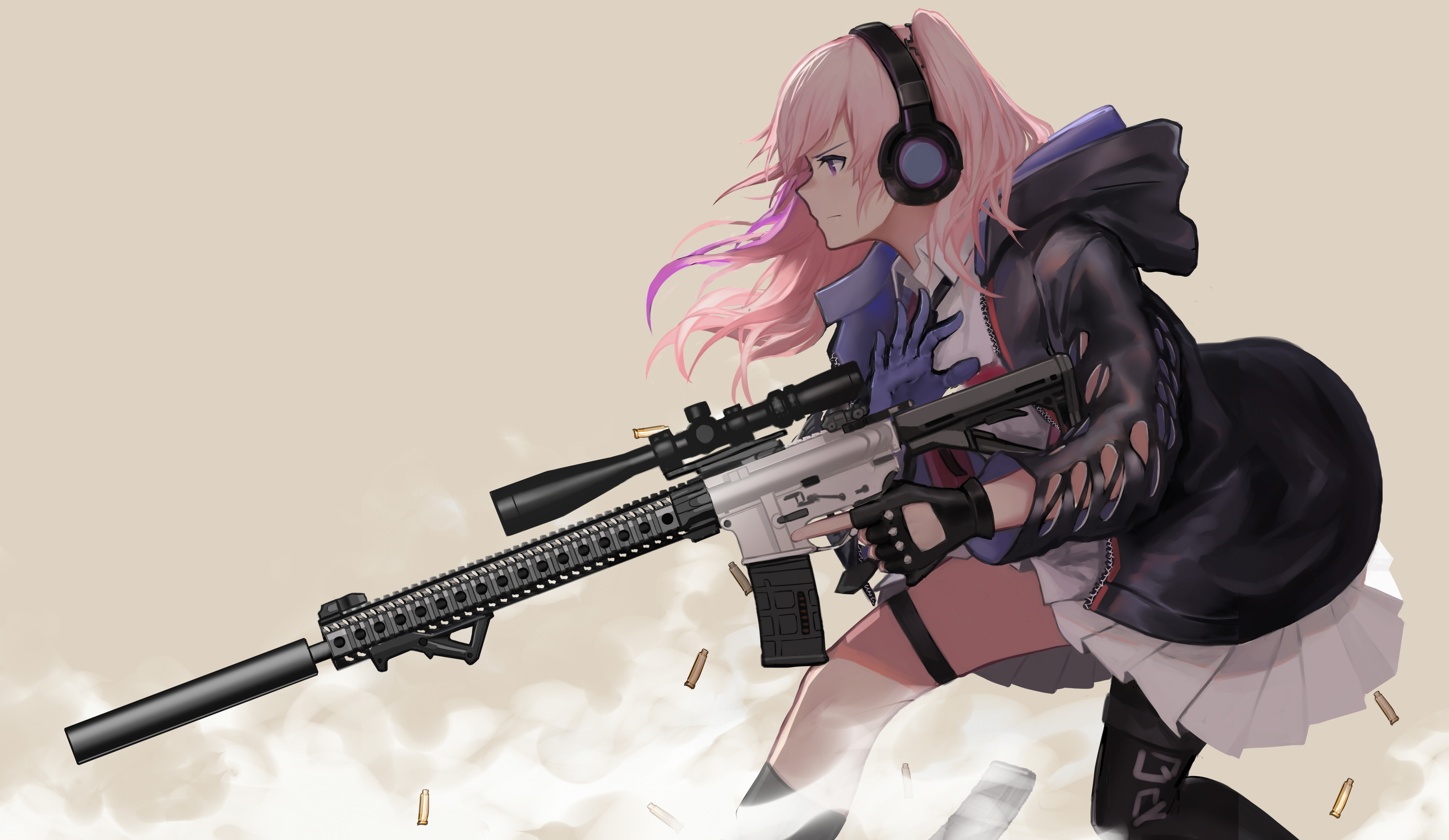 Military Girl in Girls Frontline Wallpapers