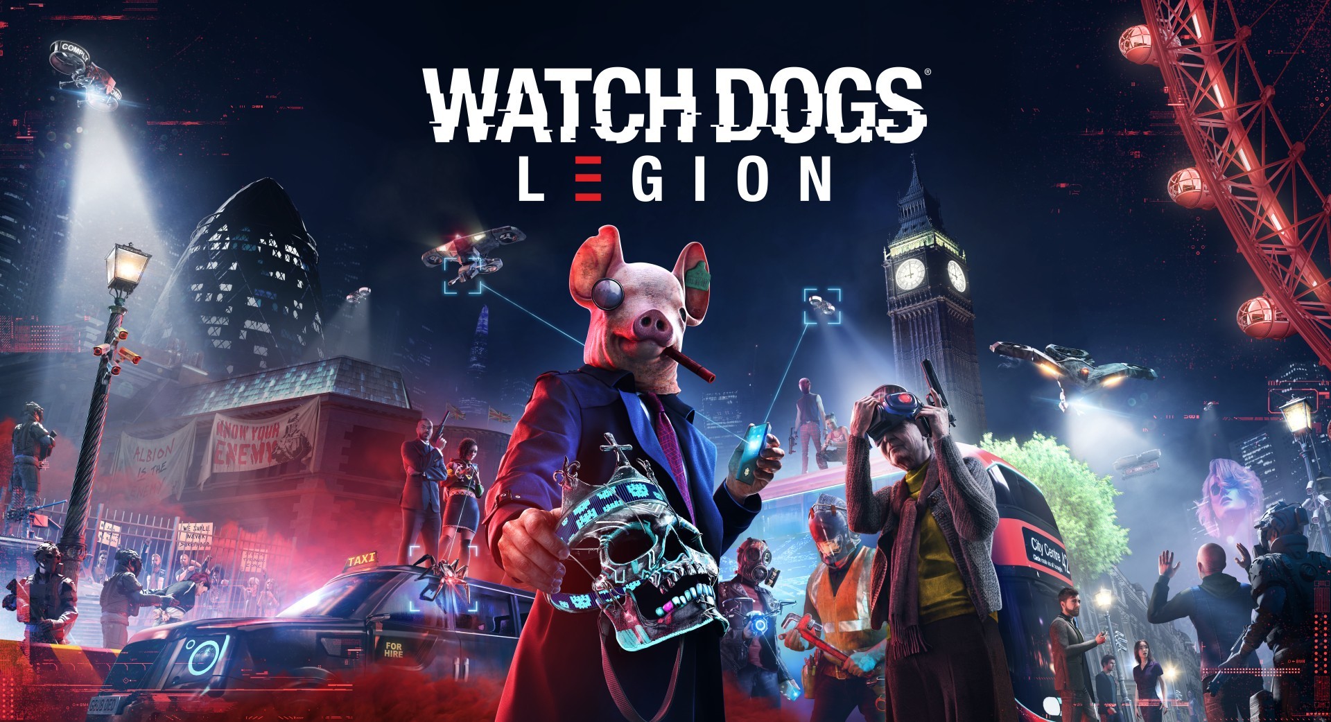 Mina Watch Dogs Legion Wallpapers