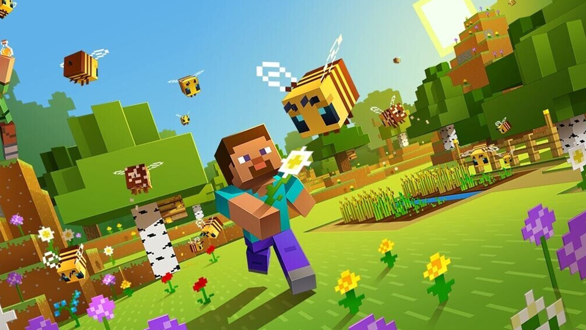 minecraft bee Wallpapers