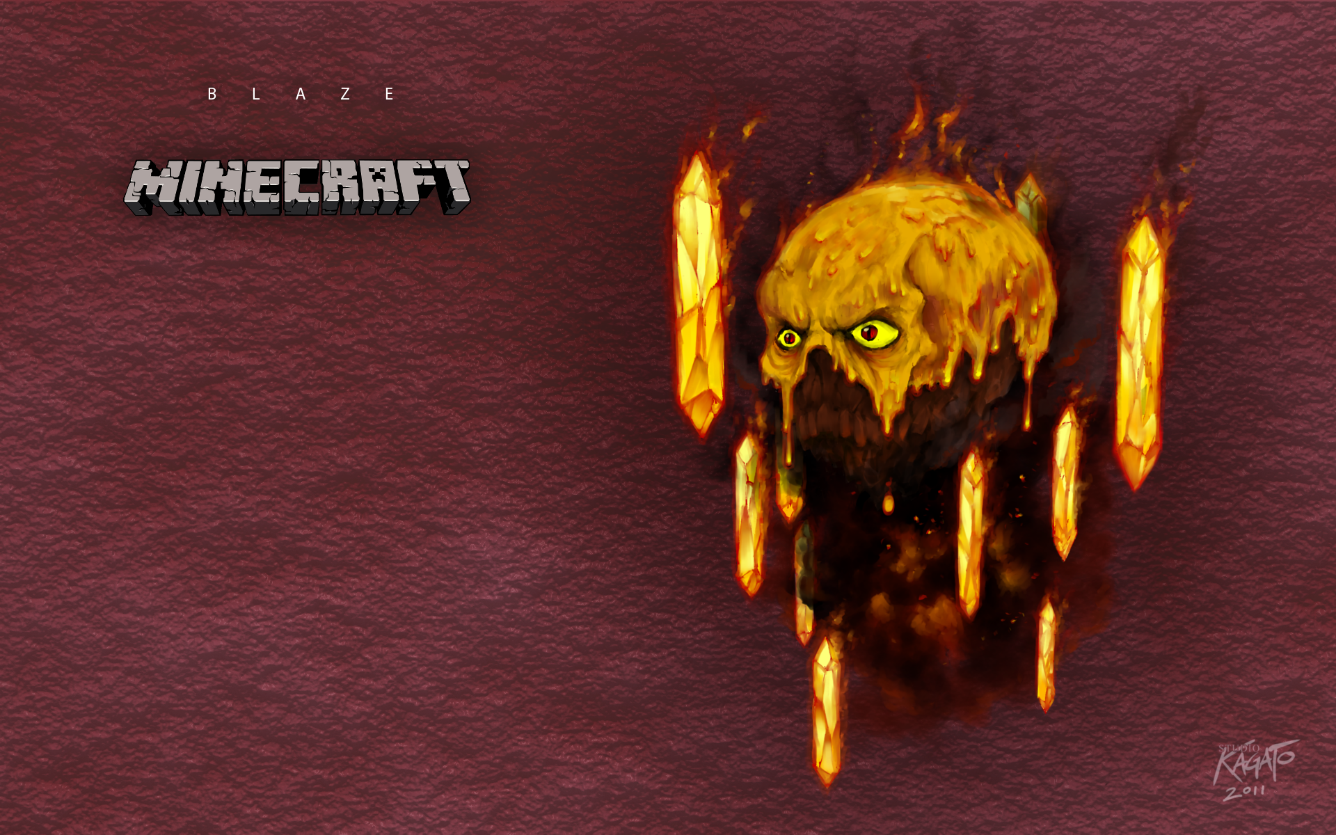 minecraft blazeWallpapers