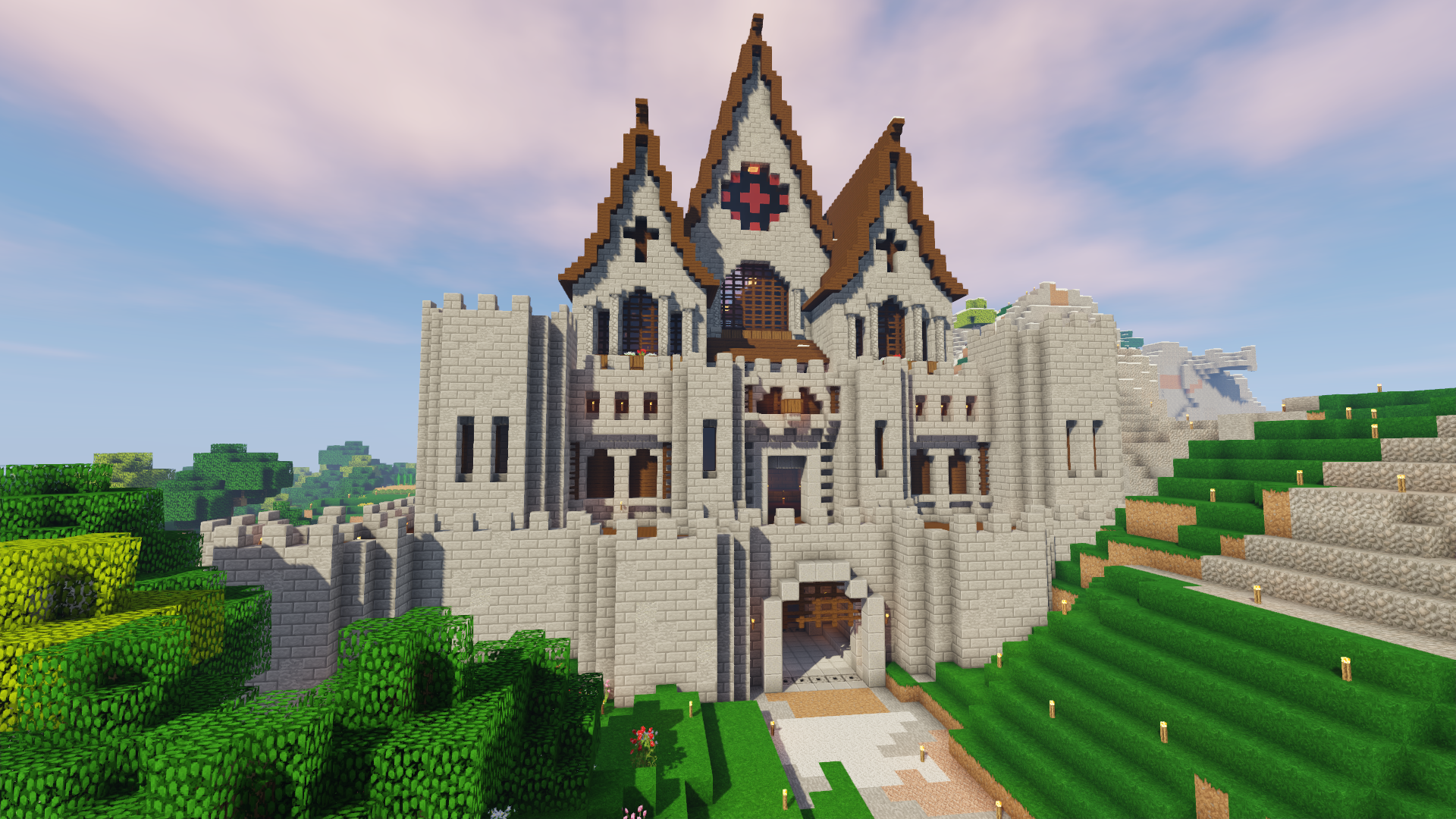 minecraft castle Wallpapers