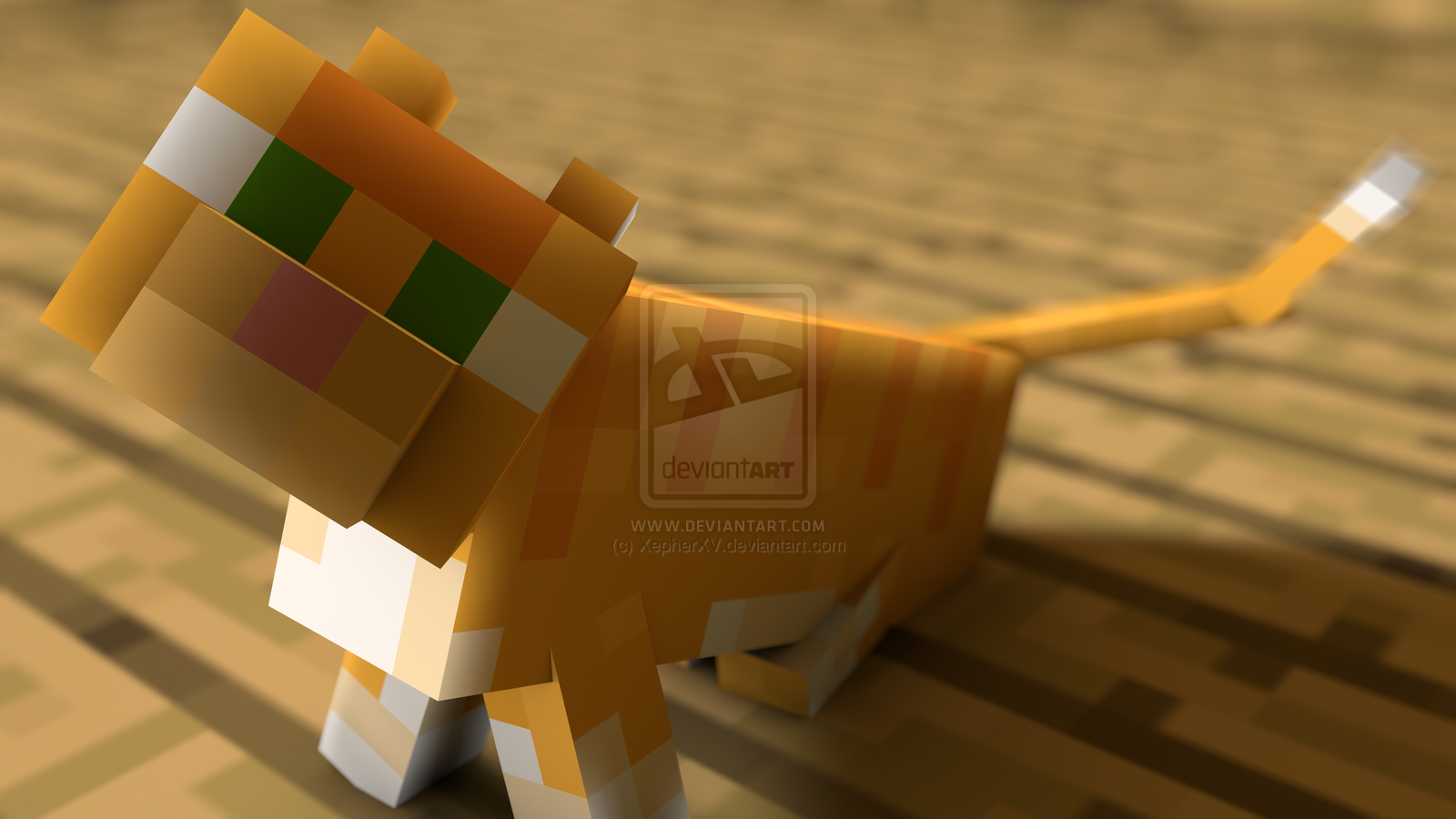 minecraft cat Wallpapers