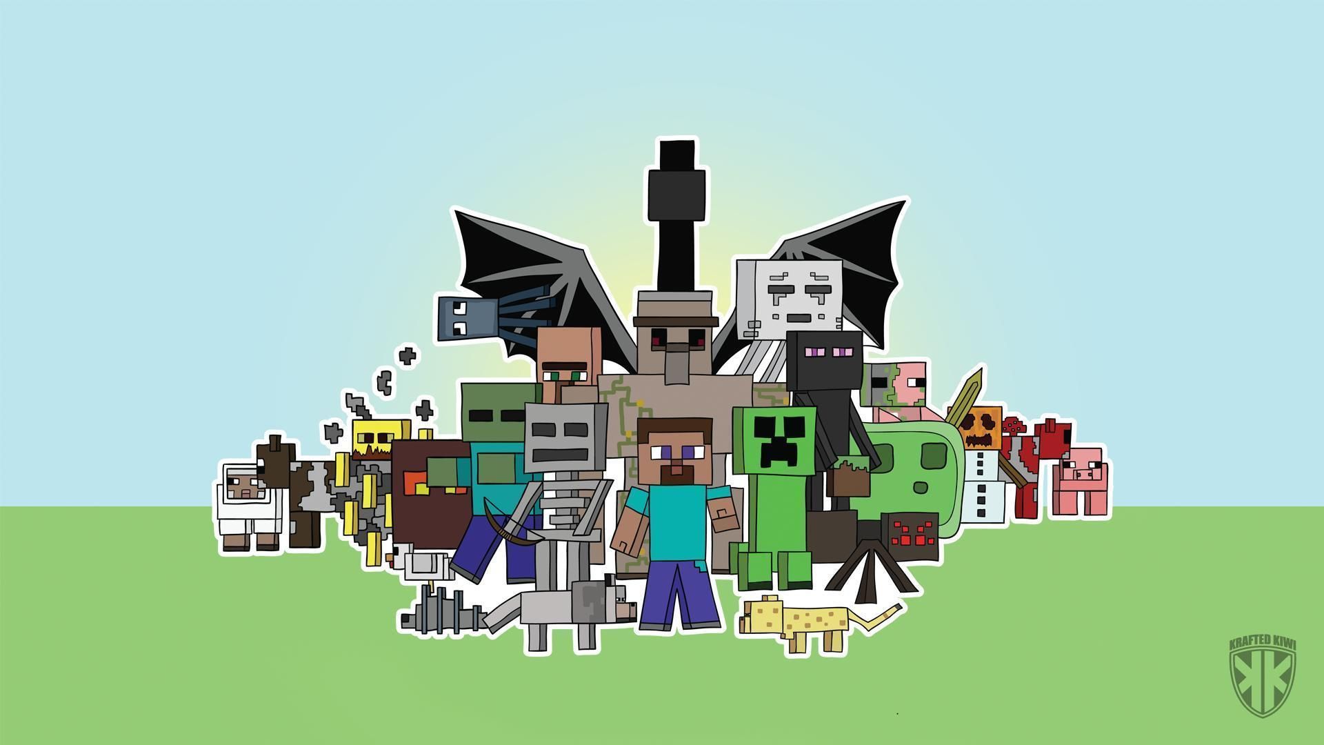 minecraft chibi Wallpapers