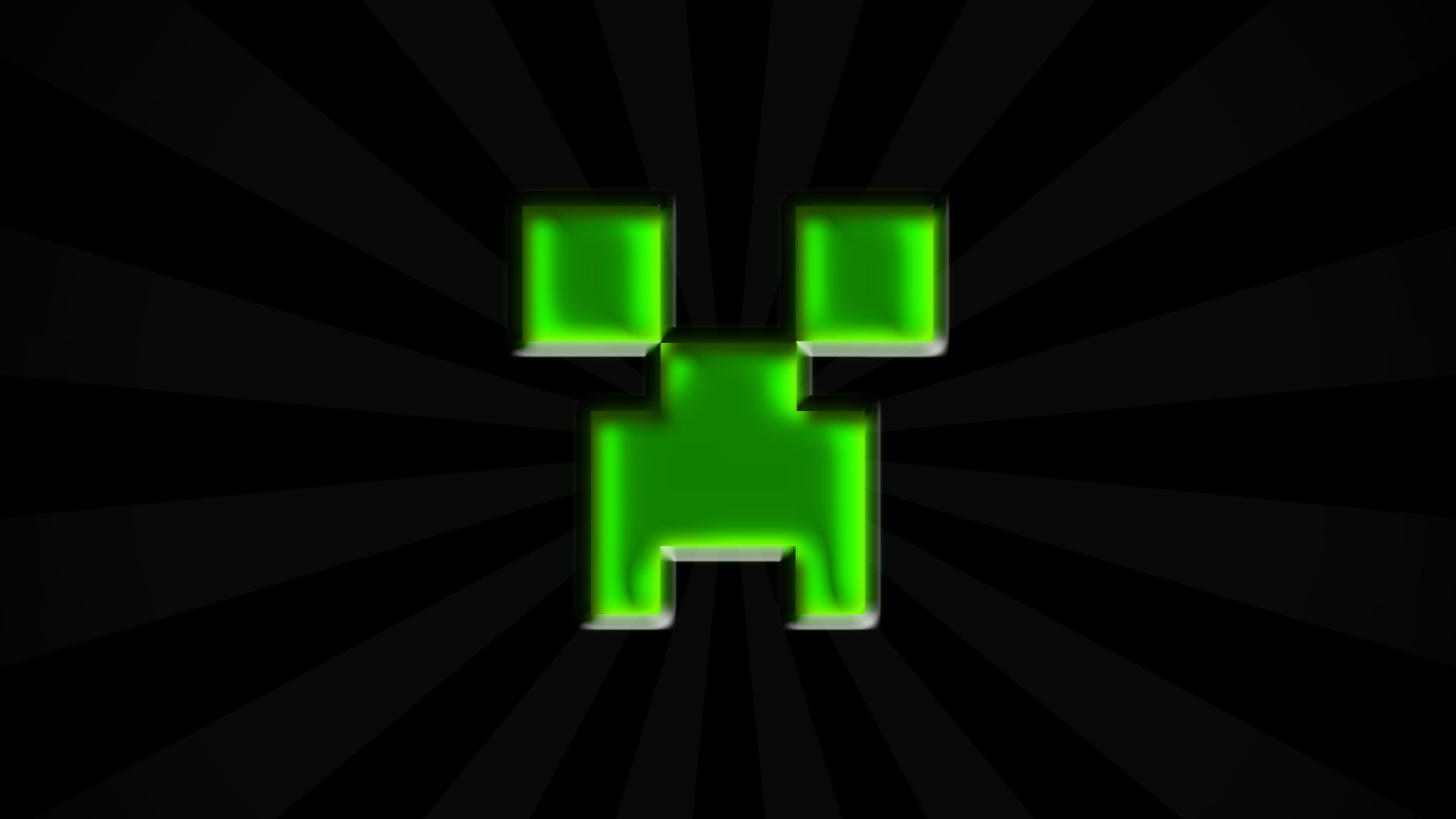 minecraft creeper background Wallpapers