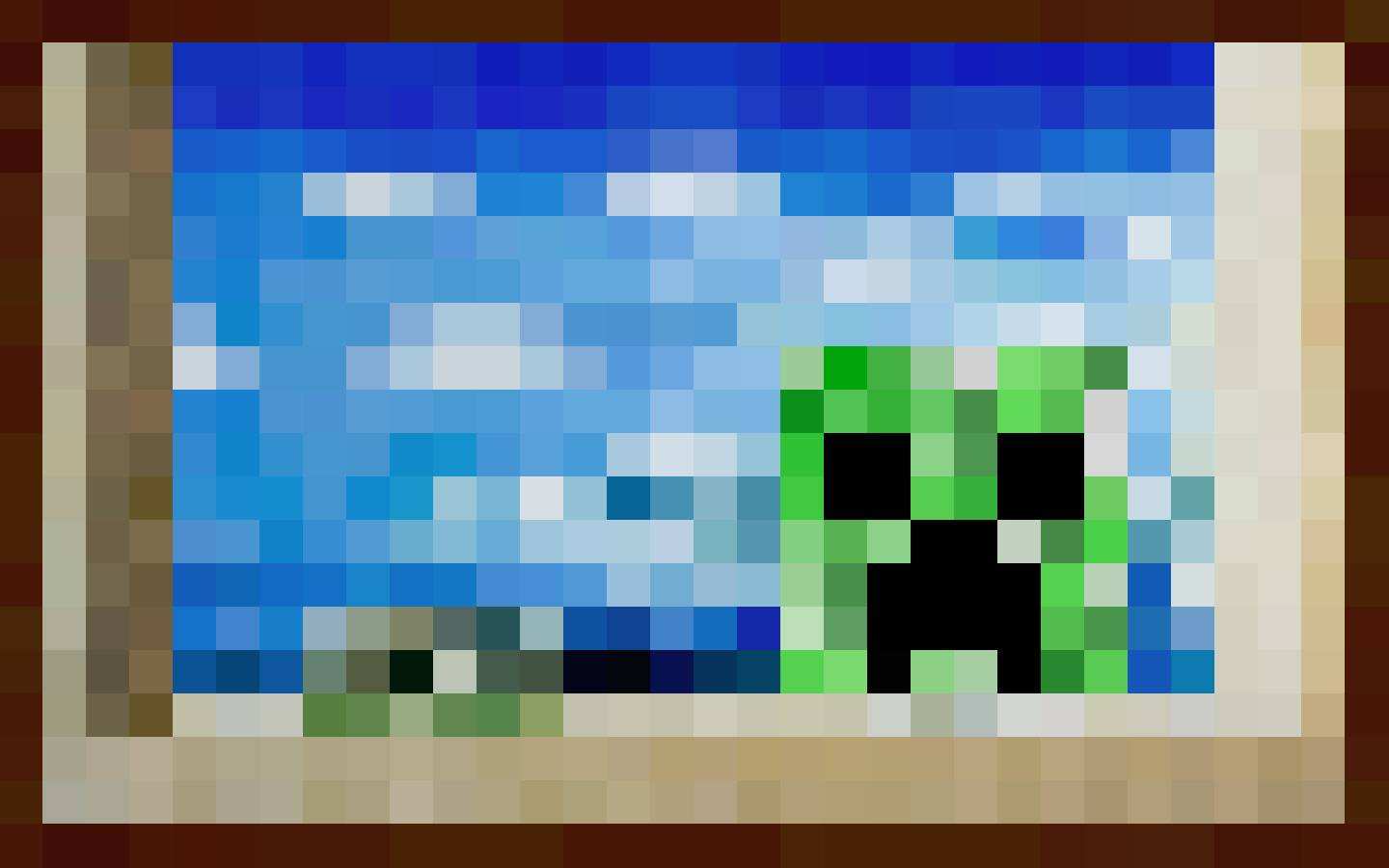 minecraft creeper background Wallpapers