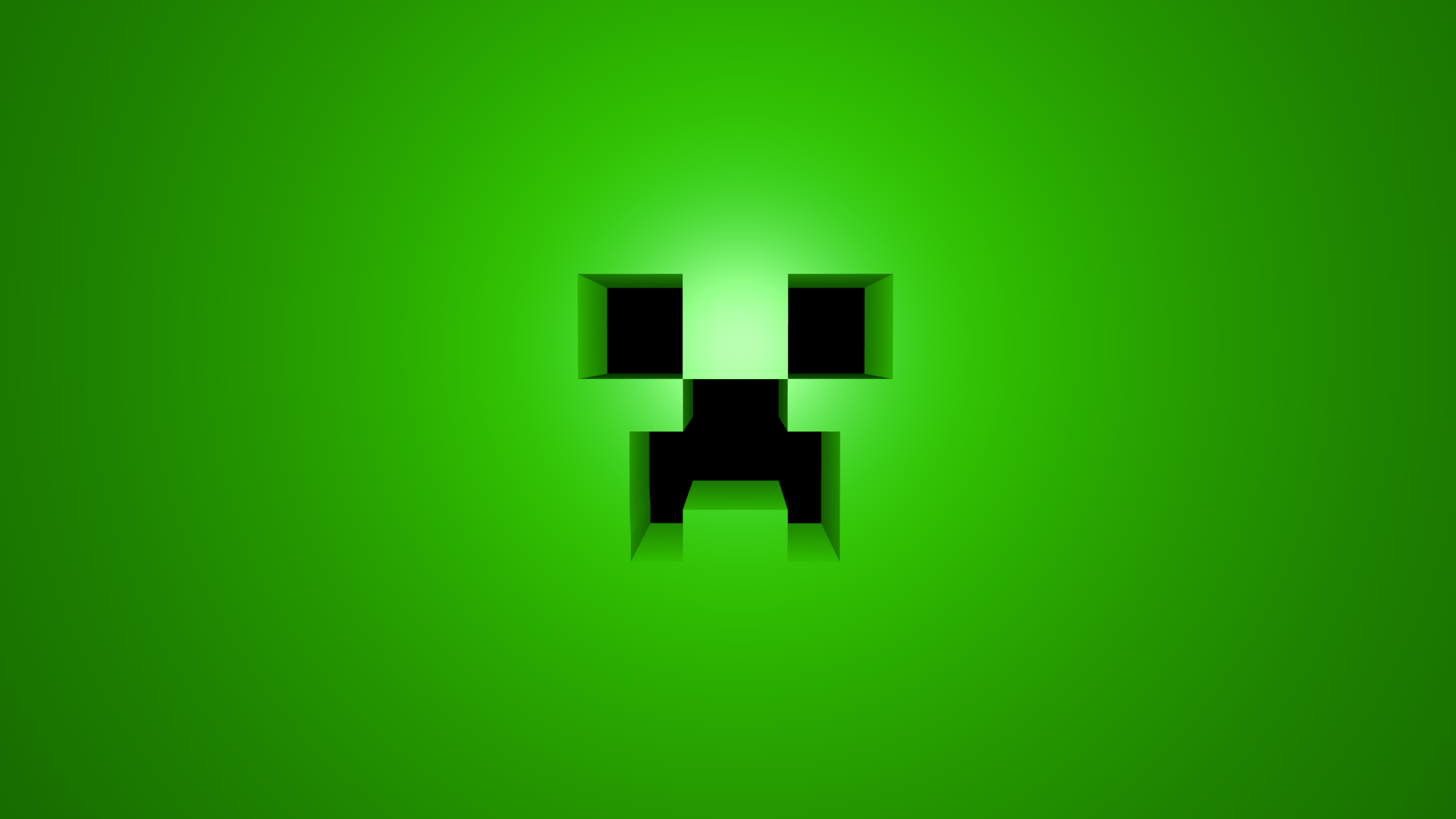 minecraft creeper faceWallpapers