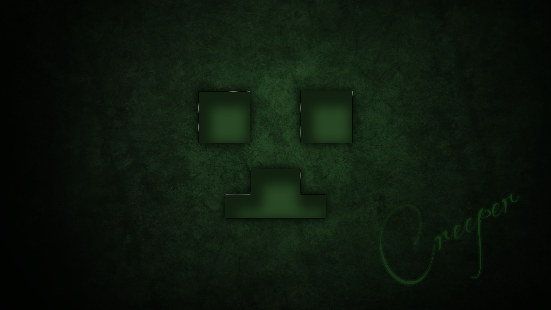 minecraft creeper faceWallpapers