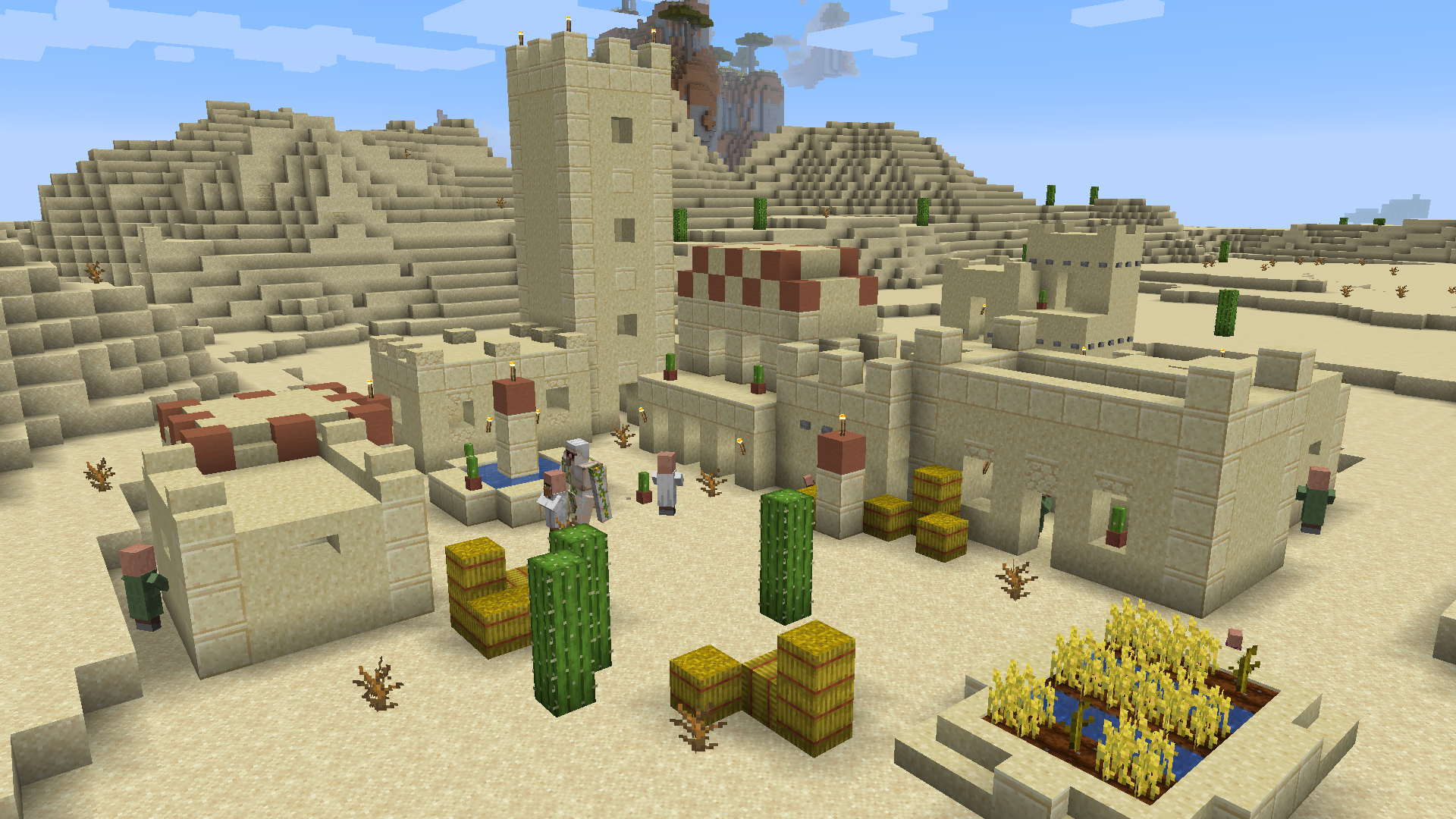 minecraft desert Wallpapers