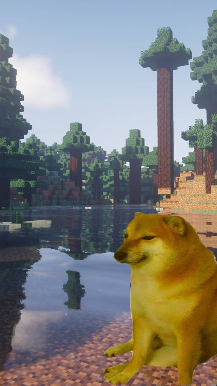 minecraft dog Wallpapers