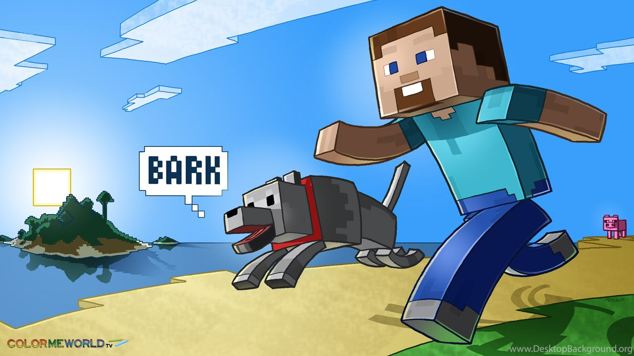 minecraft dog Wallpapers