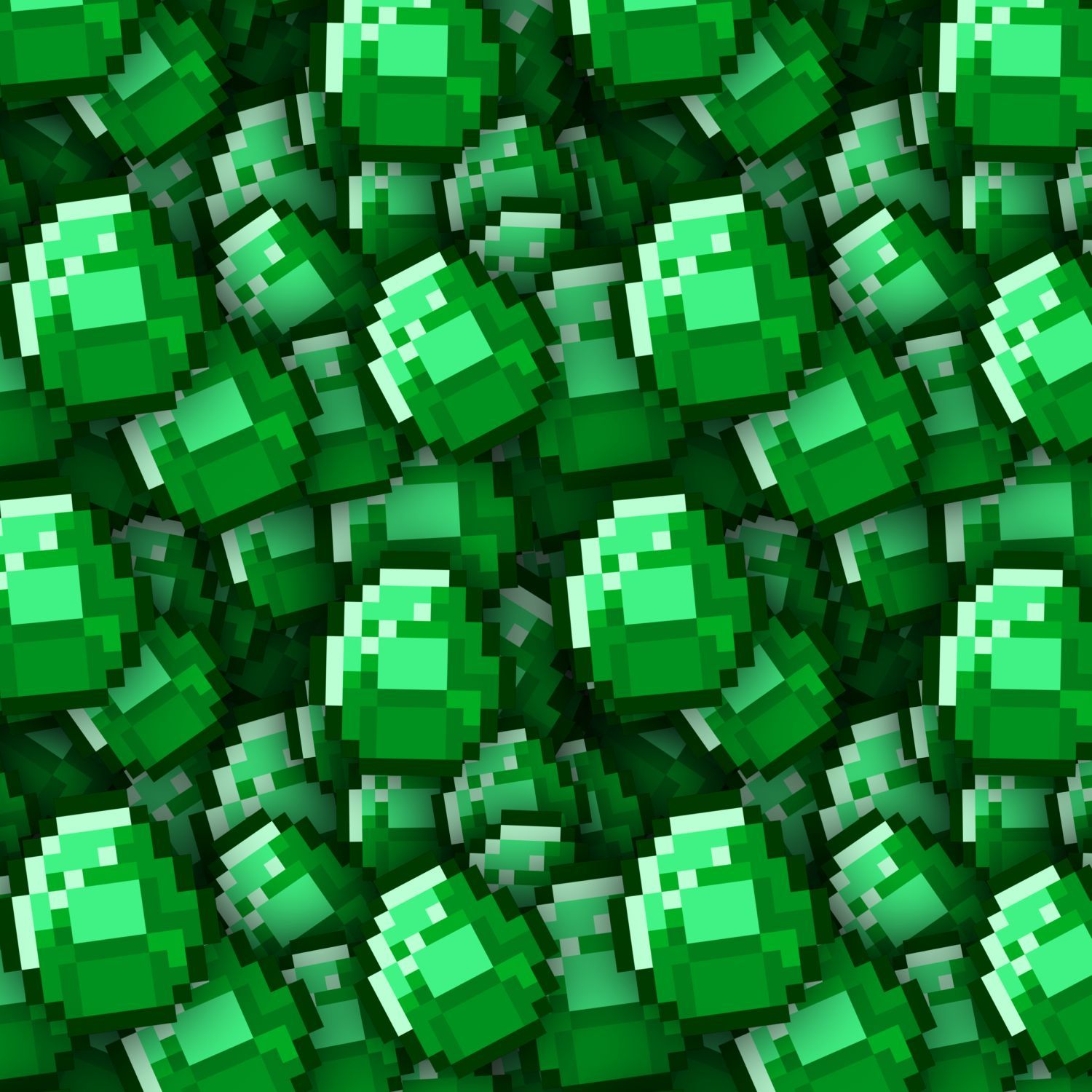 minecraft emerald Wallpapers