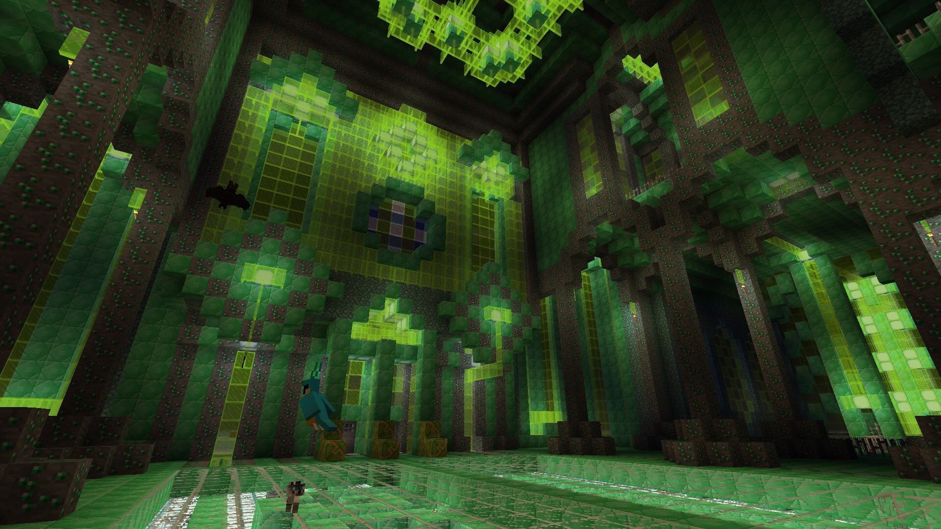 minecraft emerald Wallpapers