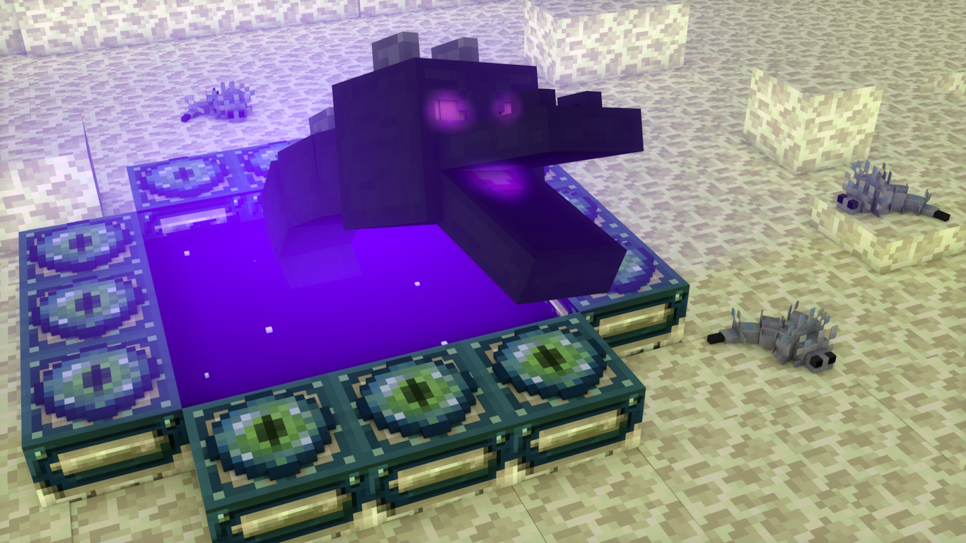 minecraft ender dragon Wallpapers