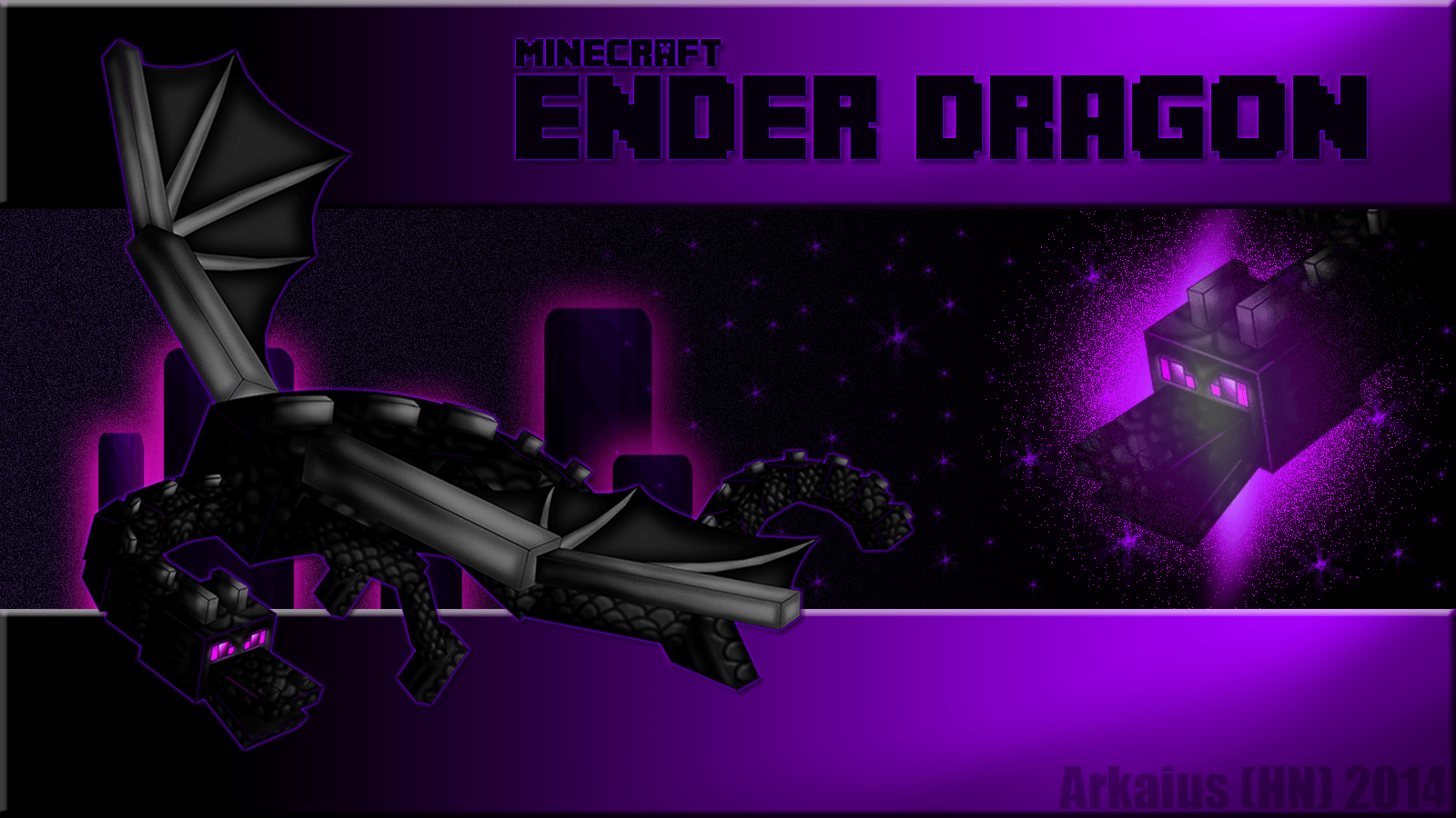 minecraft ender dragon Wallpapers