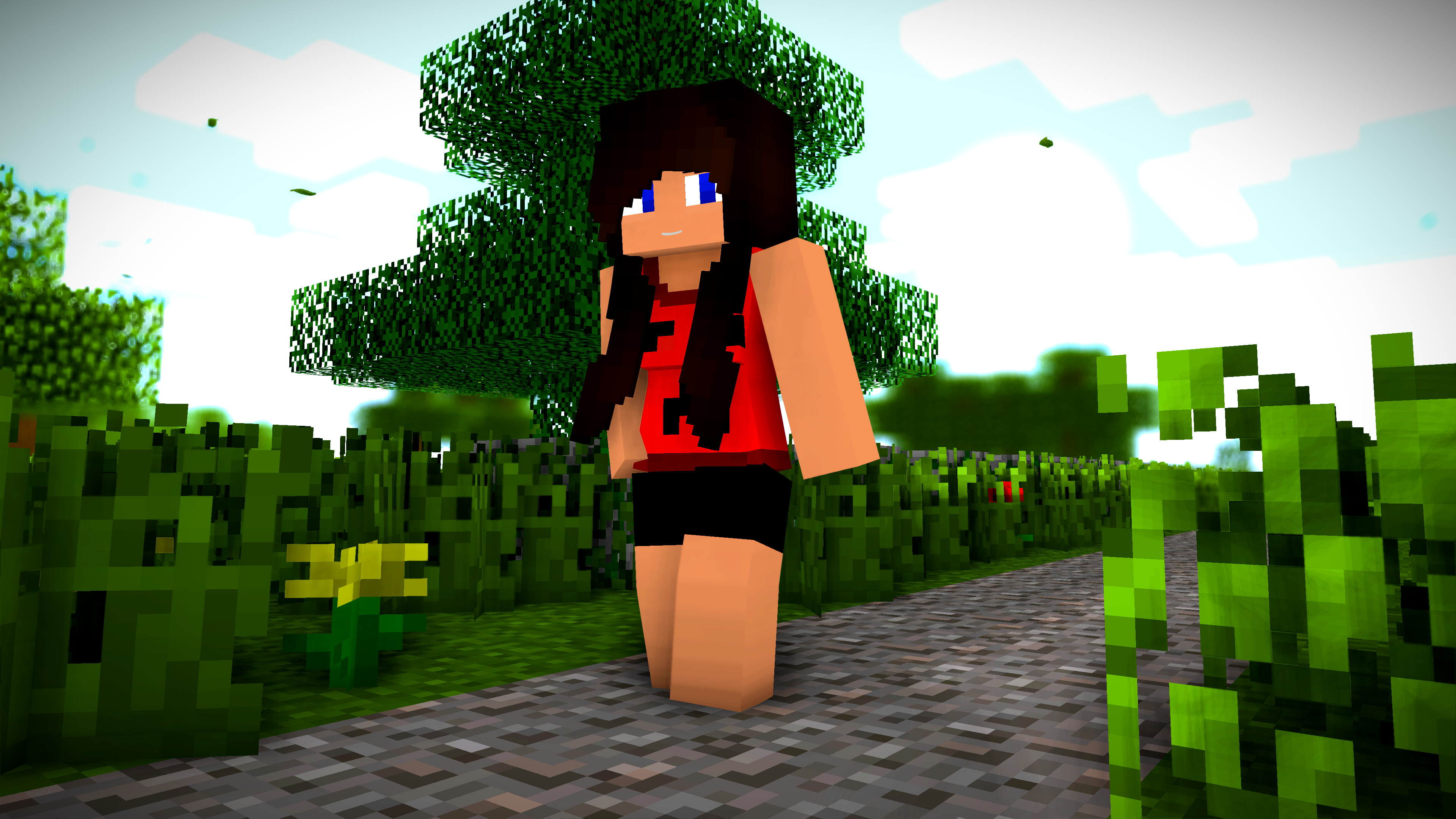 minecraft girlWallpapers