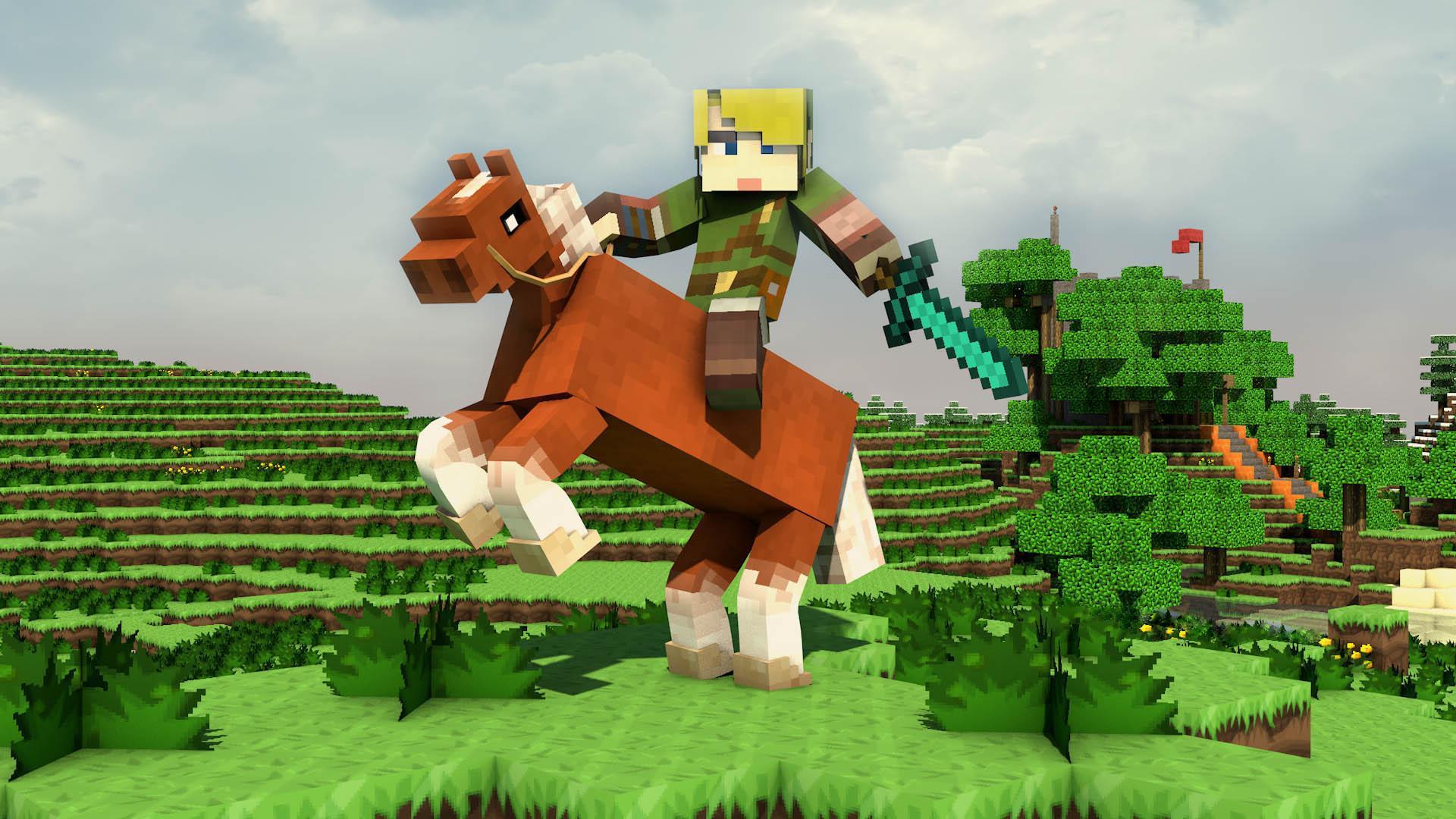 minecraft horse Wallpapers