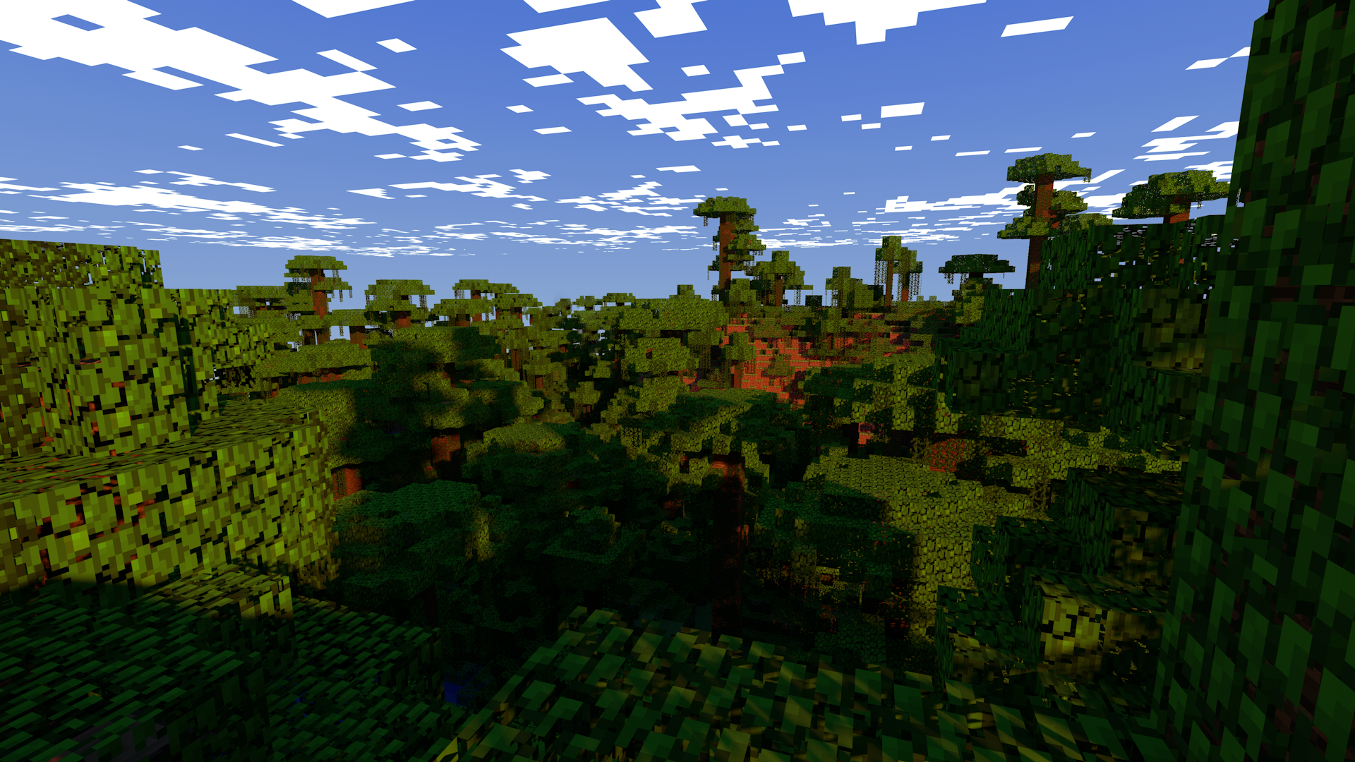 minecraft jungle Wallpapers