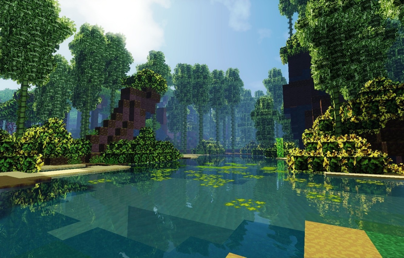 minecraft jungle Wallpapers