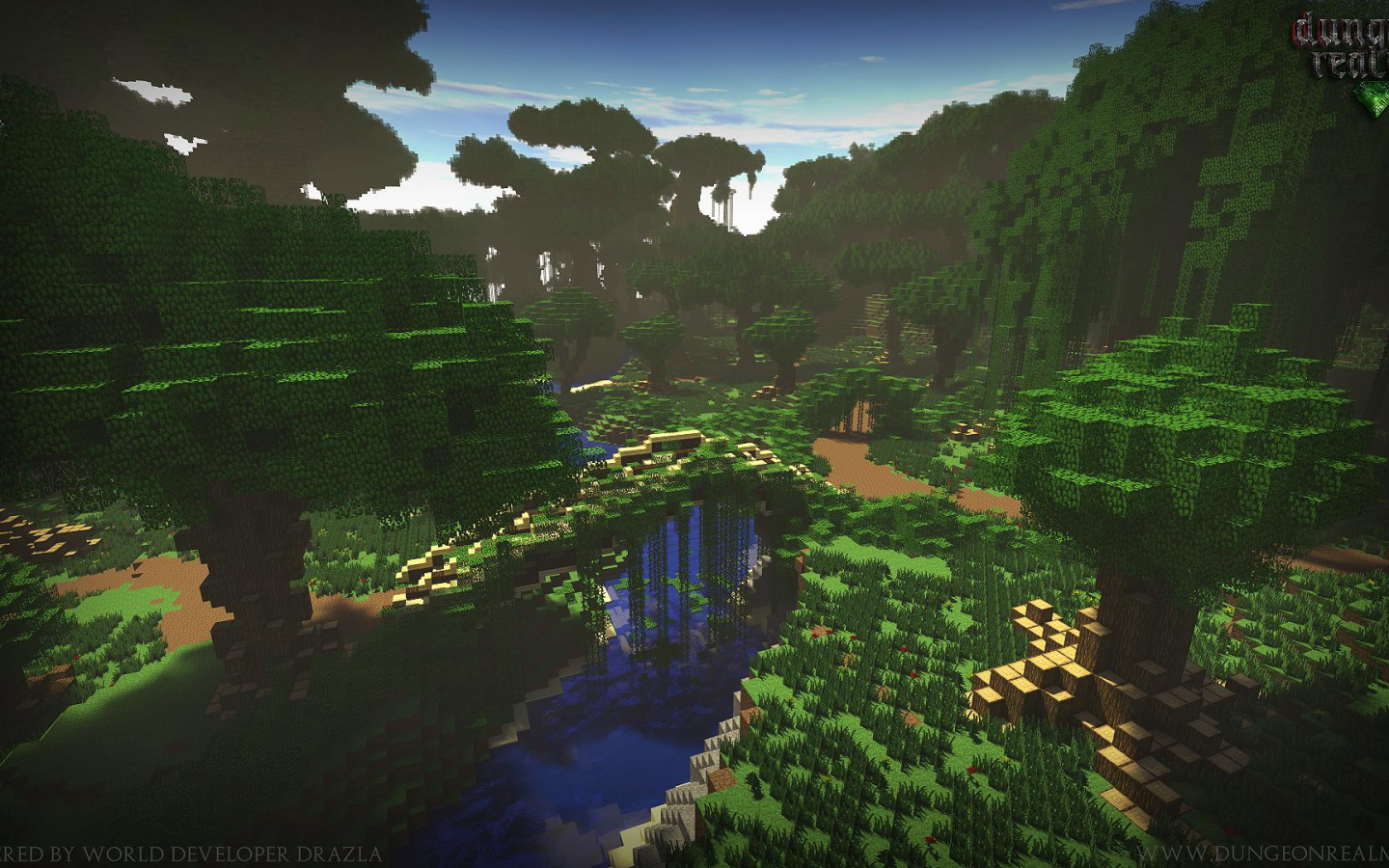 minecraft jungle Wallpapers