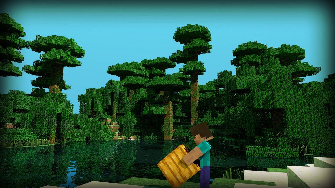 minecraft jungle Wallpapers