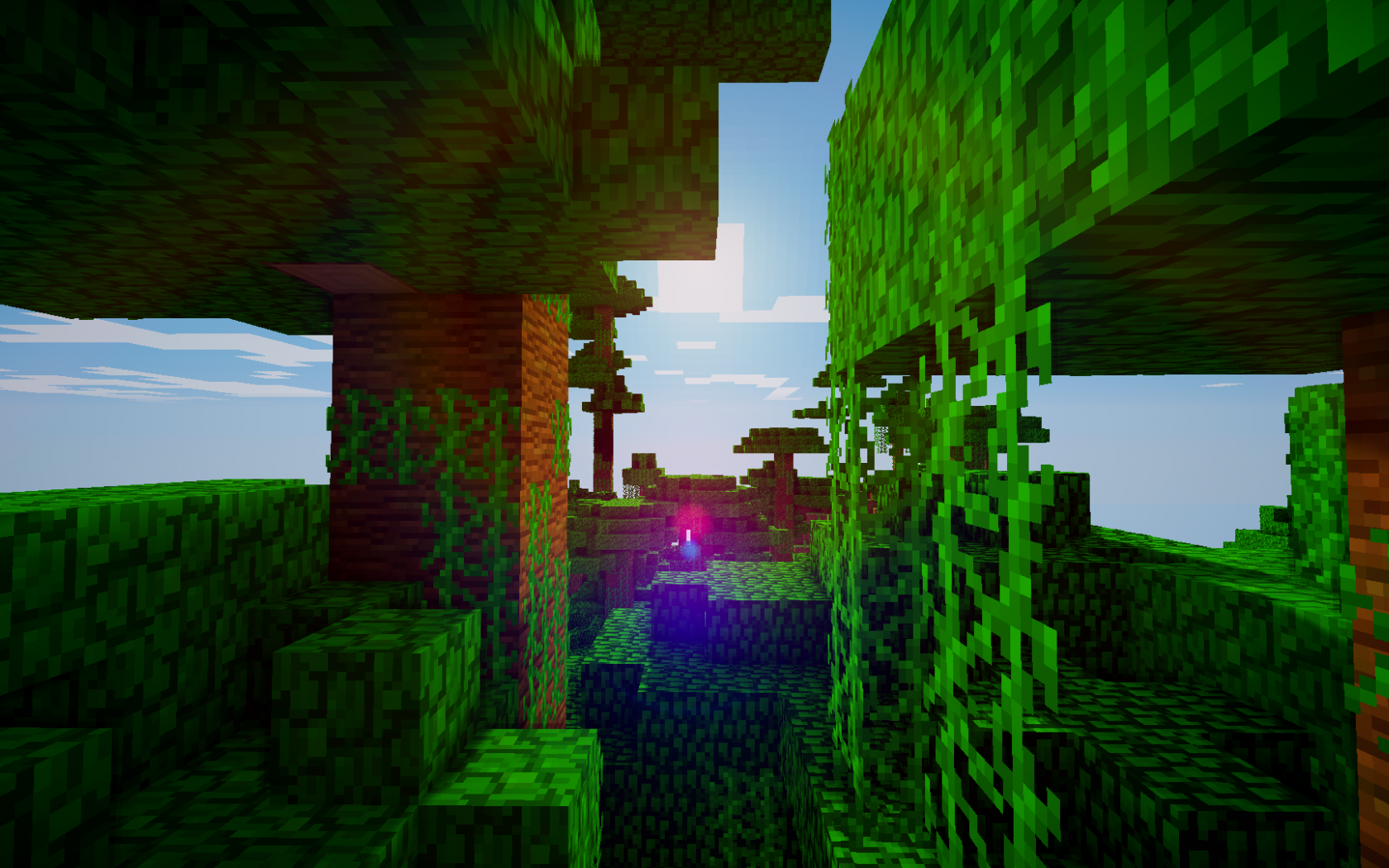 minecraft jungle Wallpapers